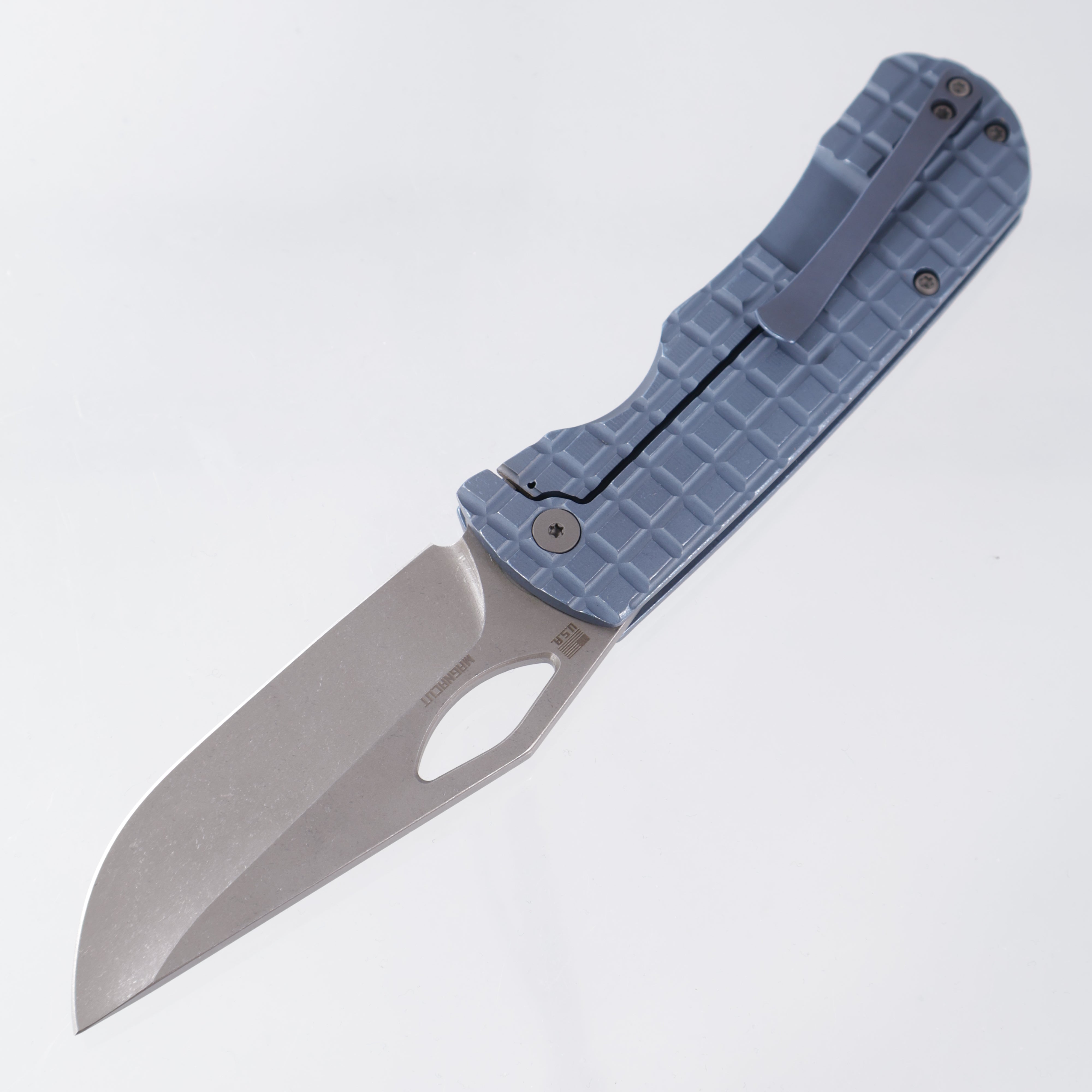 McNees Dixon - Blue Frag Milled Ti - Stonewash Magnacut 3.75" - BLU-A SIMS1T2373
