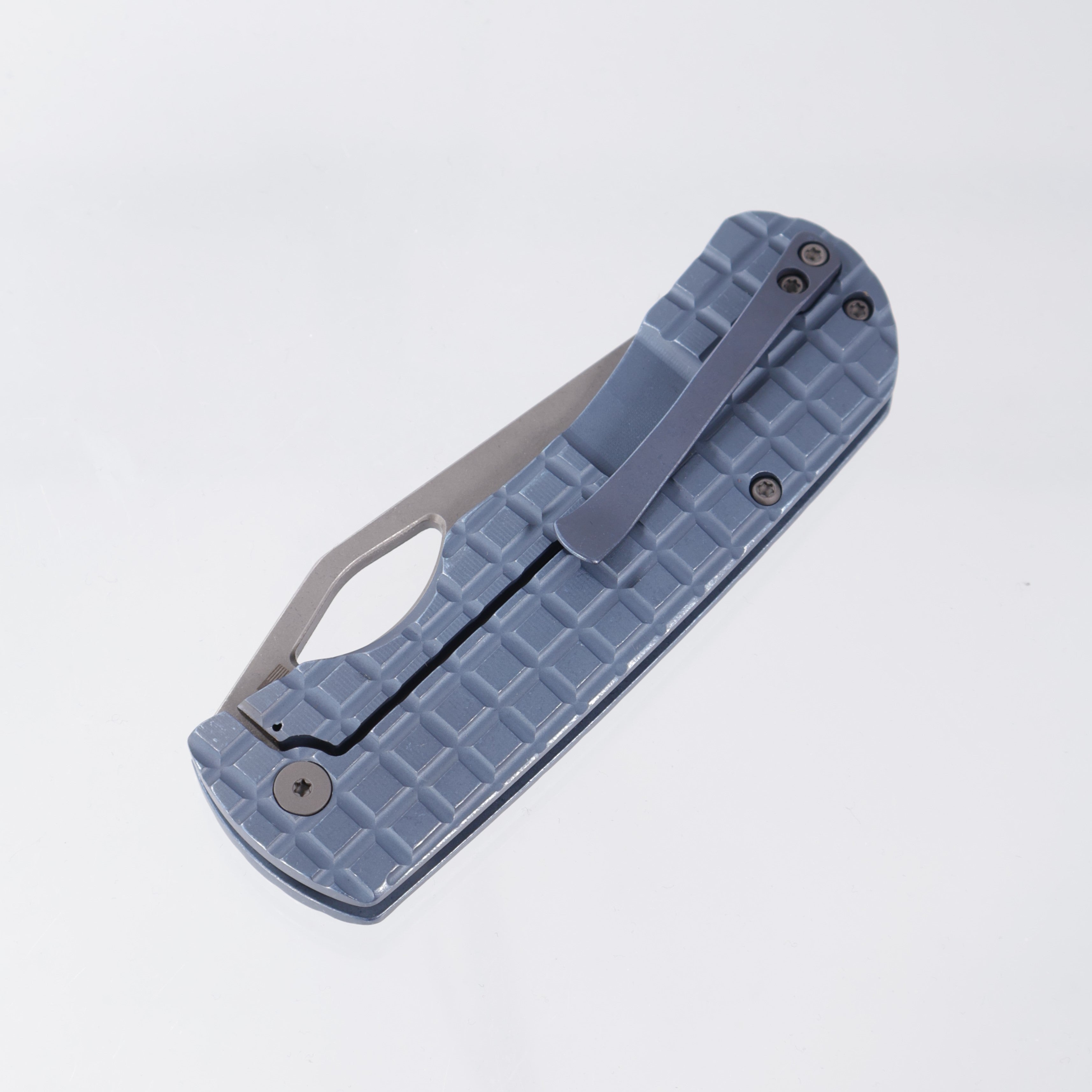 McNees Dixon - Blue Frag Milled Ti - Stonewash Magnacut 3.75" - BLU-A SIMS1T2373