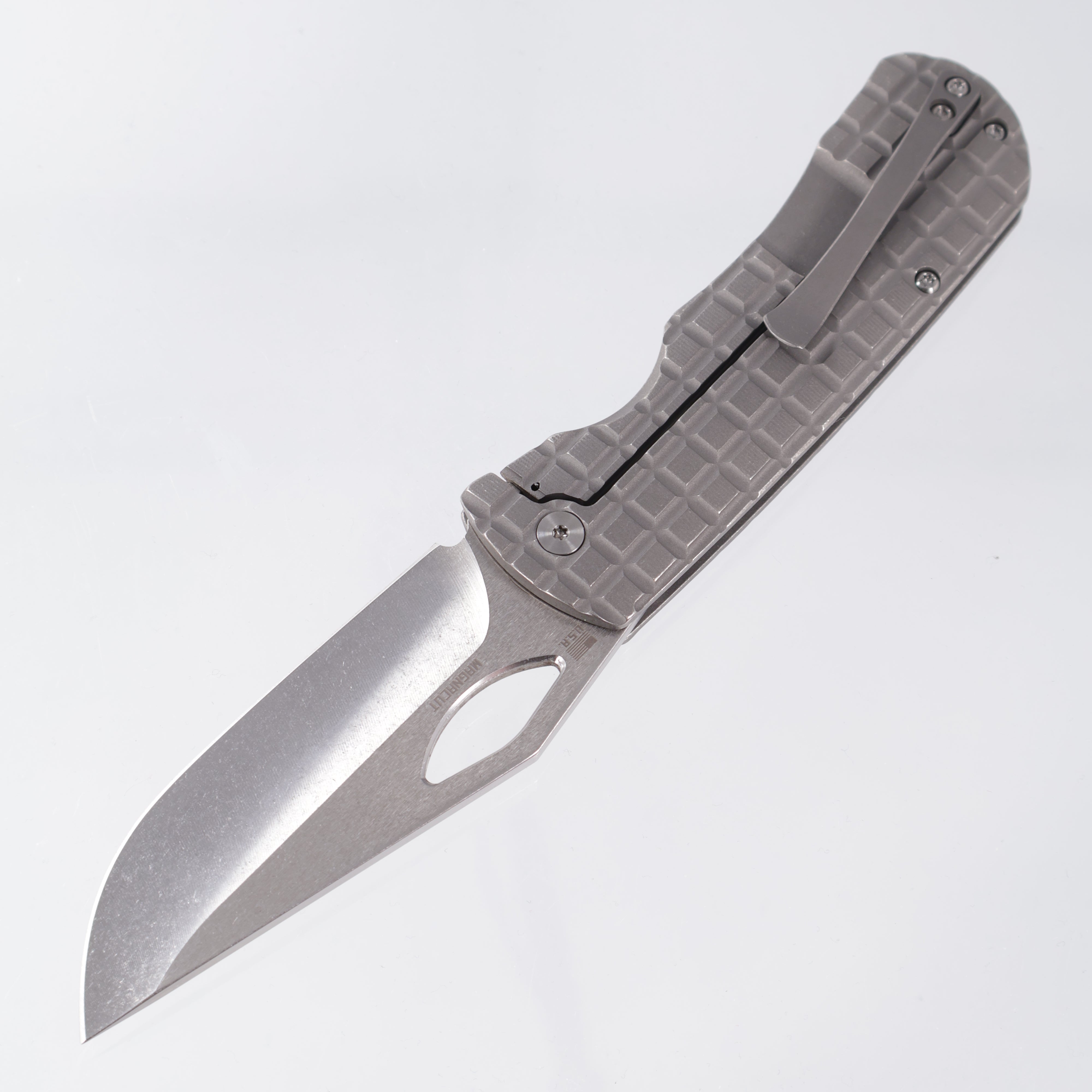McNees Dixon - Stonewash Frag Milled Ti - Satin Stonewash Magnacut 3.75" - SW-A SIMS1T46