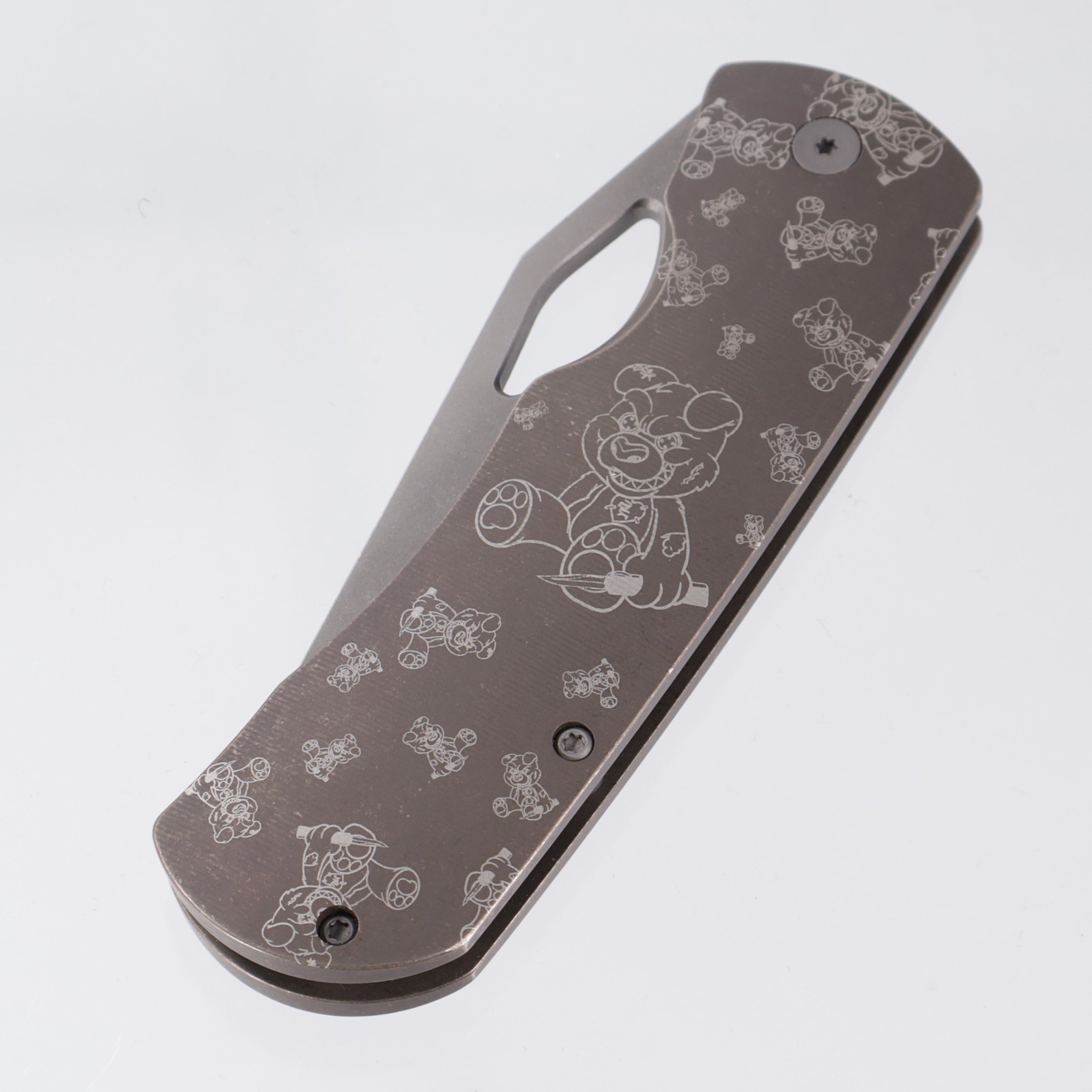 McNees Dixon - Bronze Ano w/ Chaos Snugglez Lasering - Atomic Stonewash Magnacut - BR-OP Exclusive