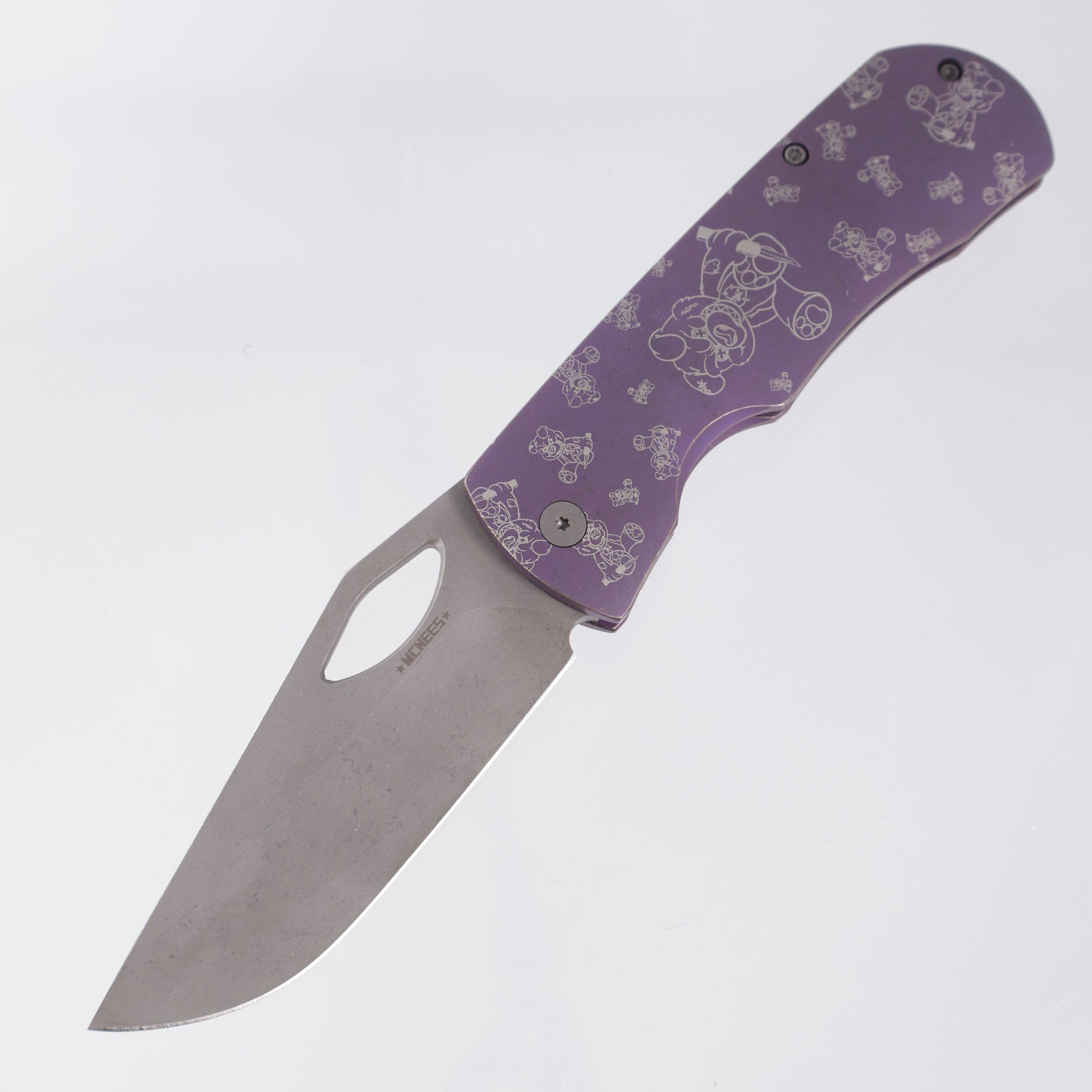 McNees Dixon - Violet Ano w/ Chaos Snugglez Lasering - Atomic Stonewash Magnacut - BROP Exclusive