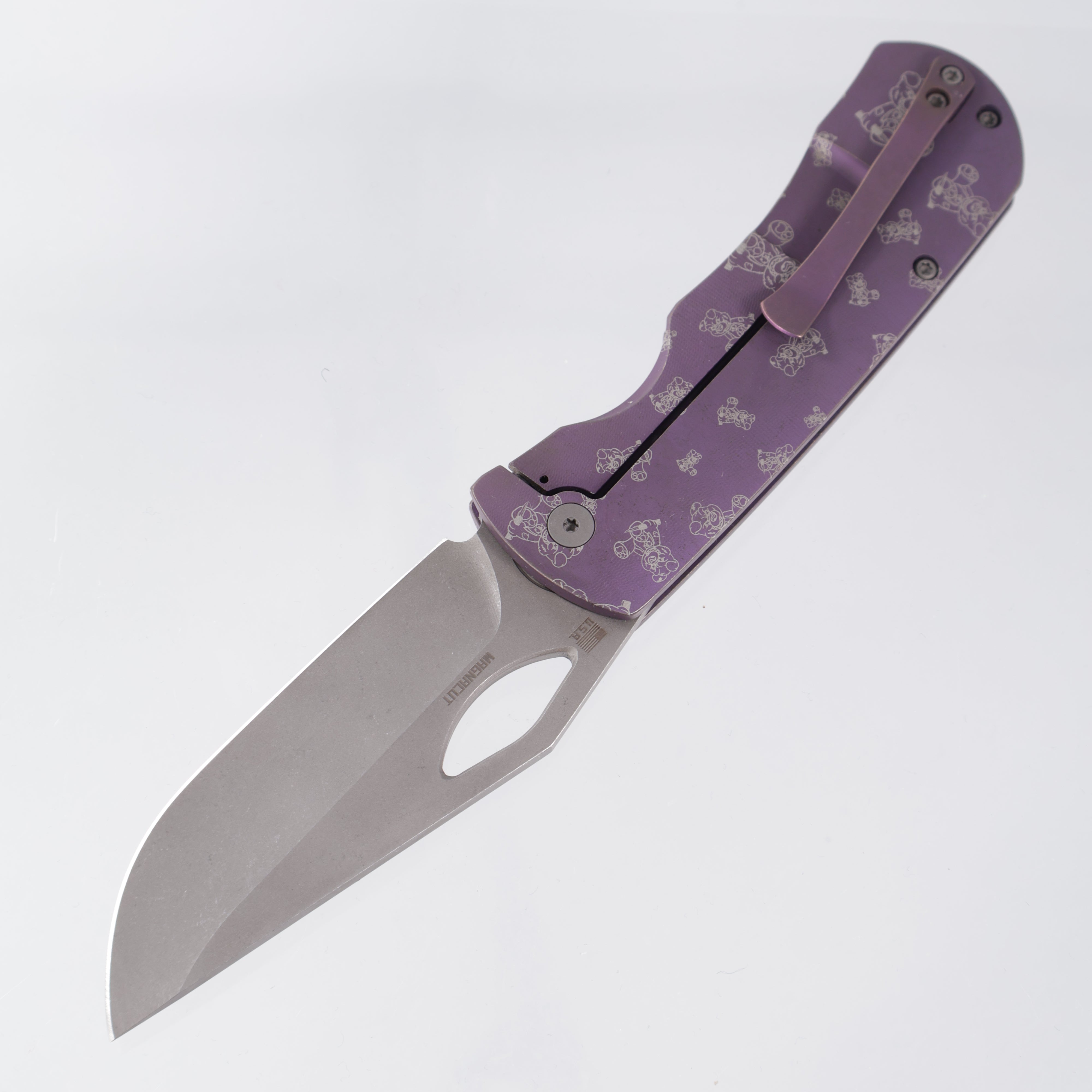 McNees Dixon - Violet Ano w/ Chaos Snugglez Lasering - Atomic Stonewash Magnacut - BROP Exclusive