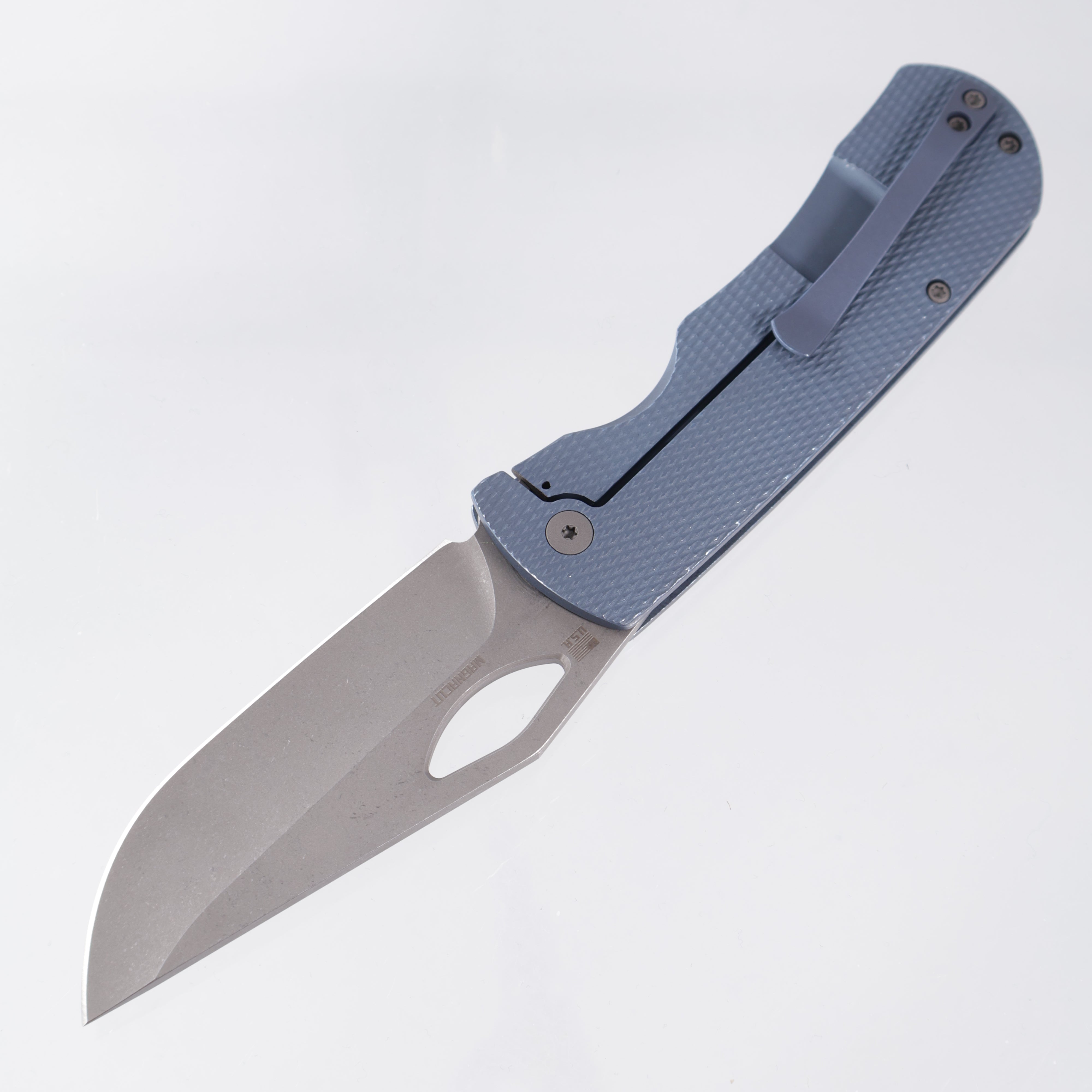 McNees Dixon - Blue Diamond Milled Titanium - Atomic Stonewash Magnacut