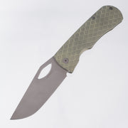 McNees Dixon - Green/Bronze Dragonscale Milled Titanium - Atomic Stonewash Magnacut