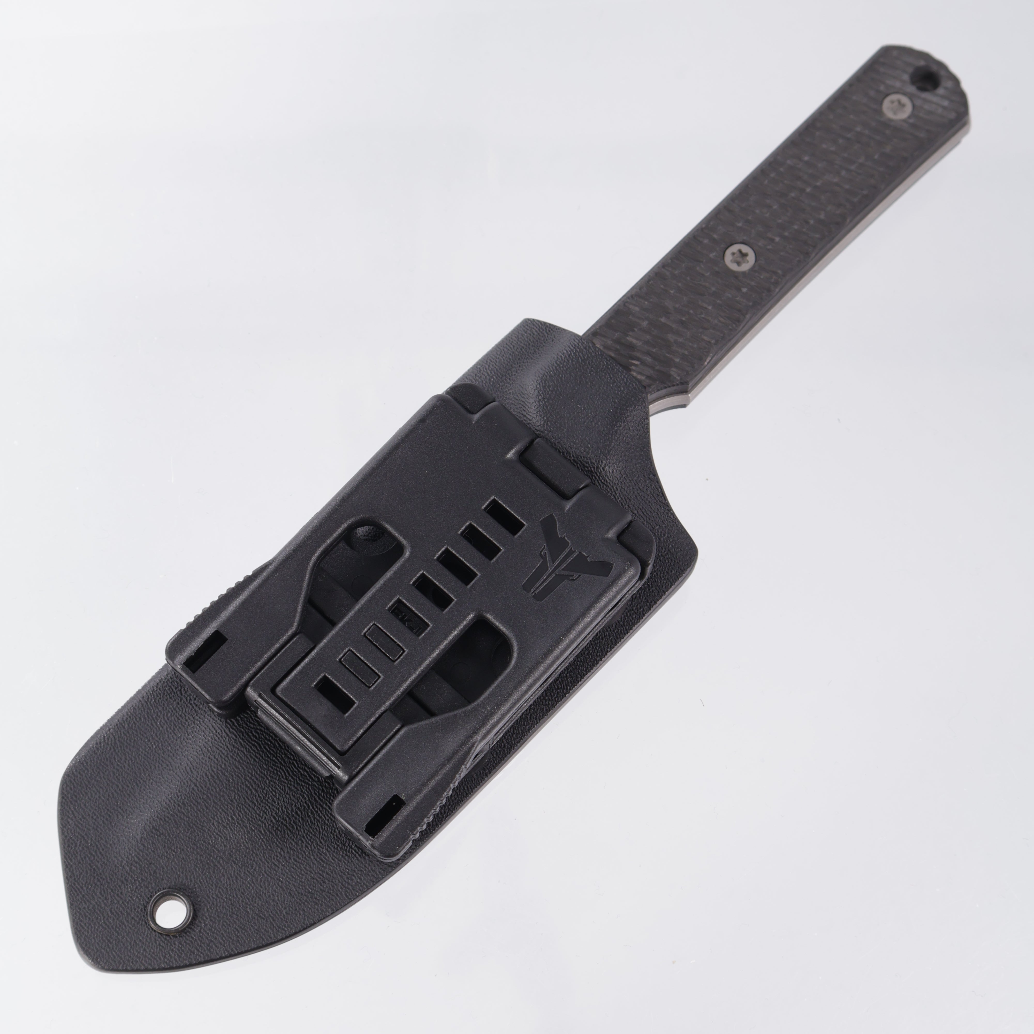 McNees Stalker Fixed Blade - Carbon Fiber - Atomic Stonewash S90V
