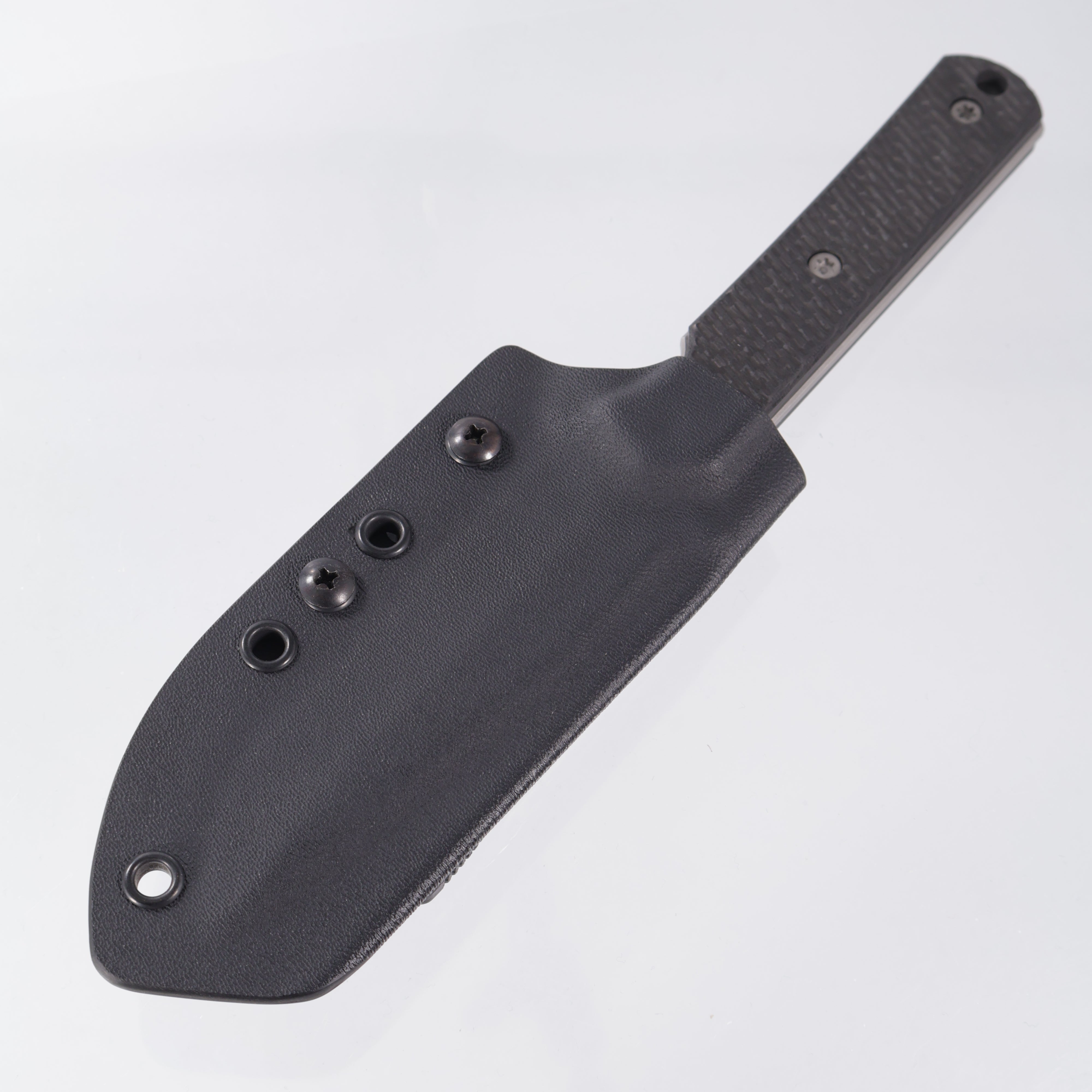 McNees Stalker Fixed Blade - Carbon Fiber - Atomic Stonewash S90V