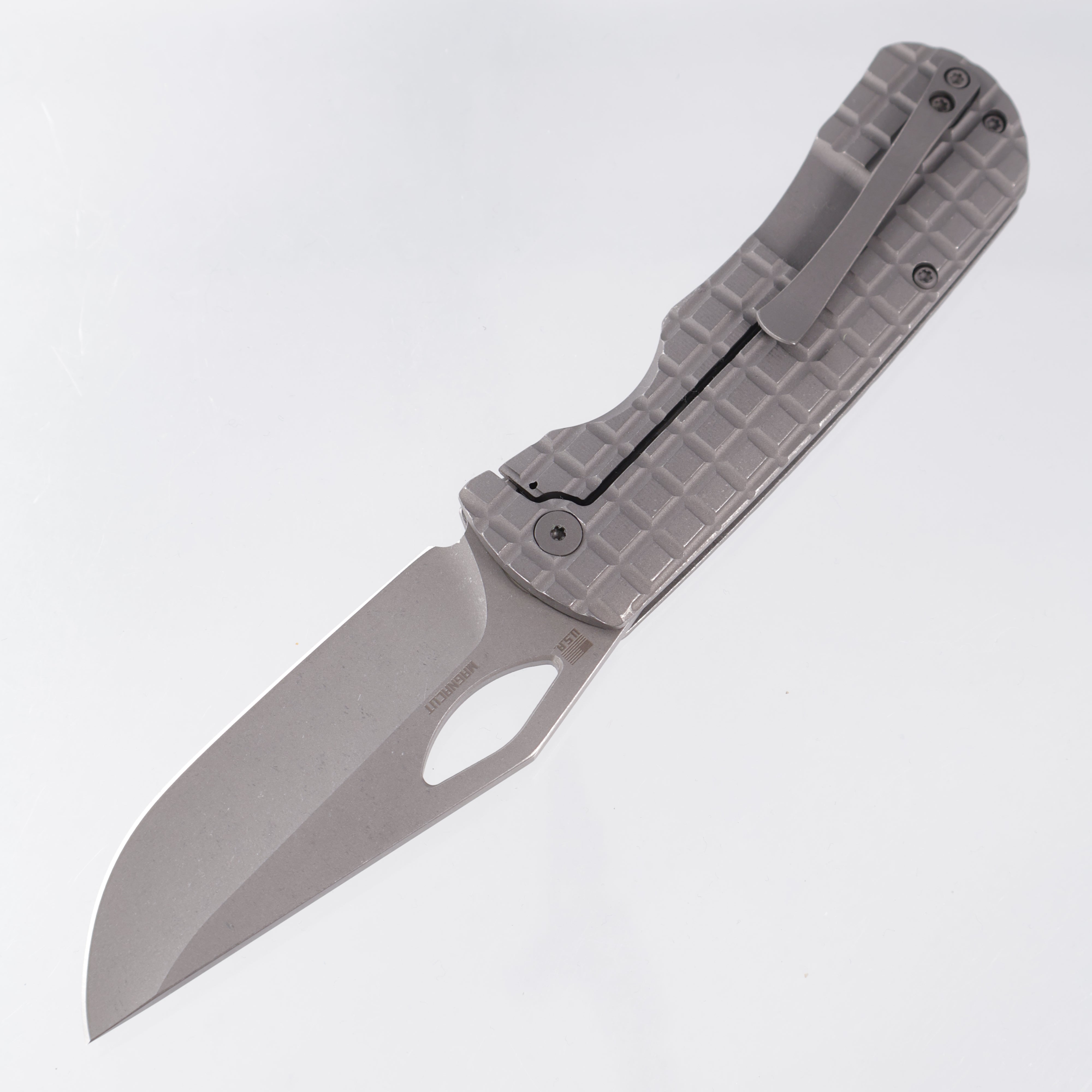 McNees Dixon - Stonewash Frag Milled Titanium - Atomic Stonewash Magnacut