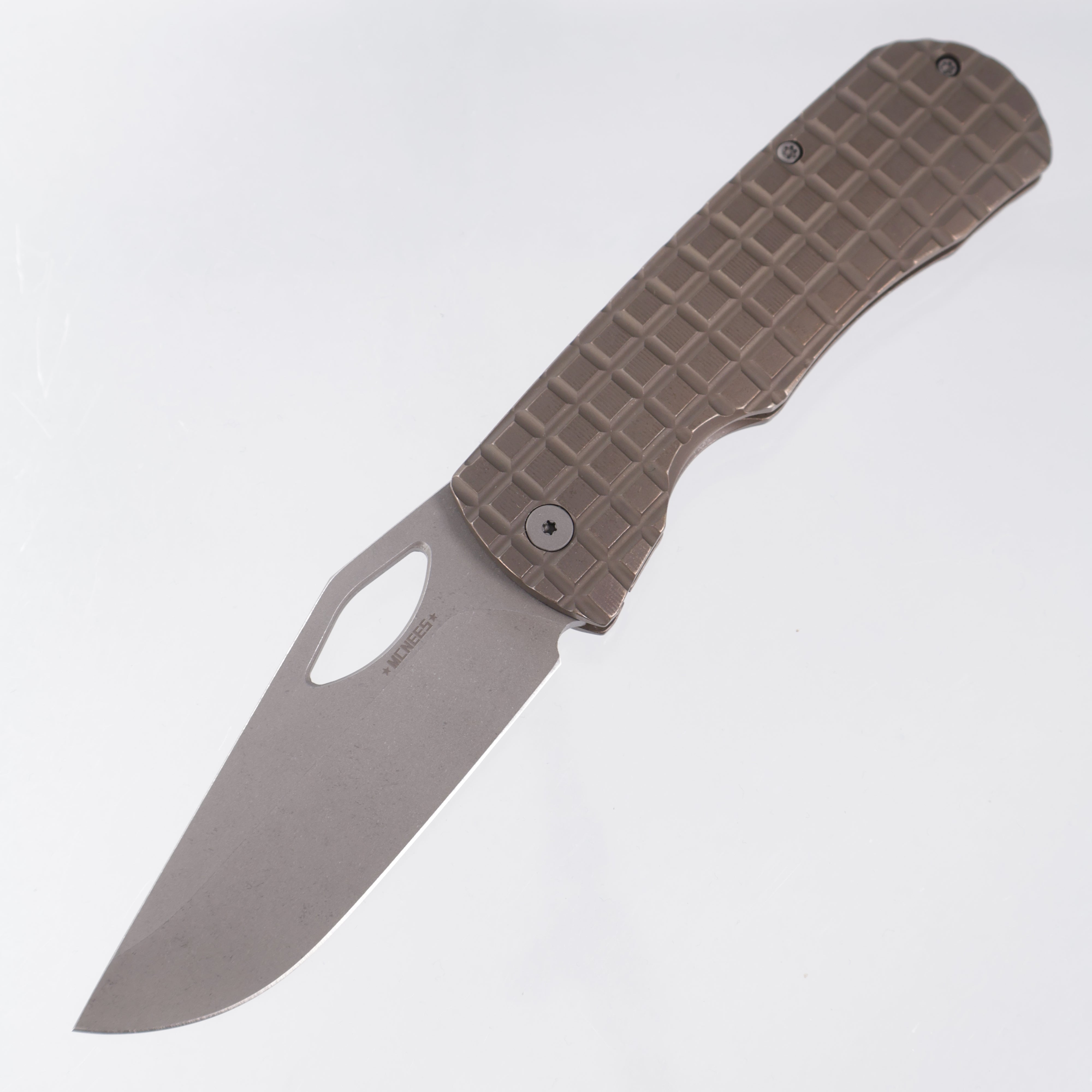 McNees Dixon - Bronze Frag Milled Titanium - Atomic Stonewash Magnacut