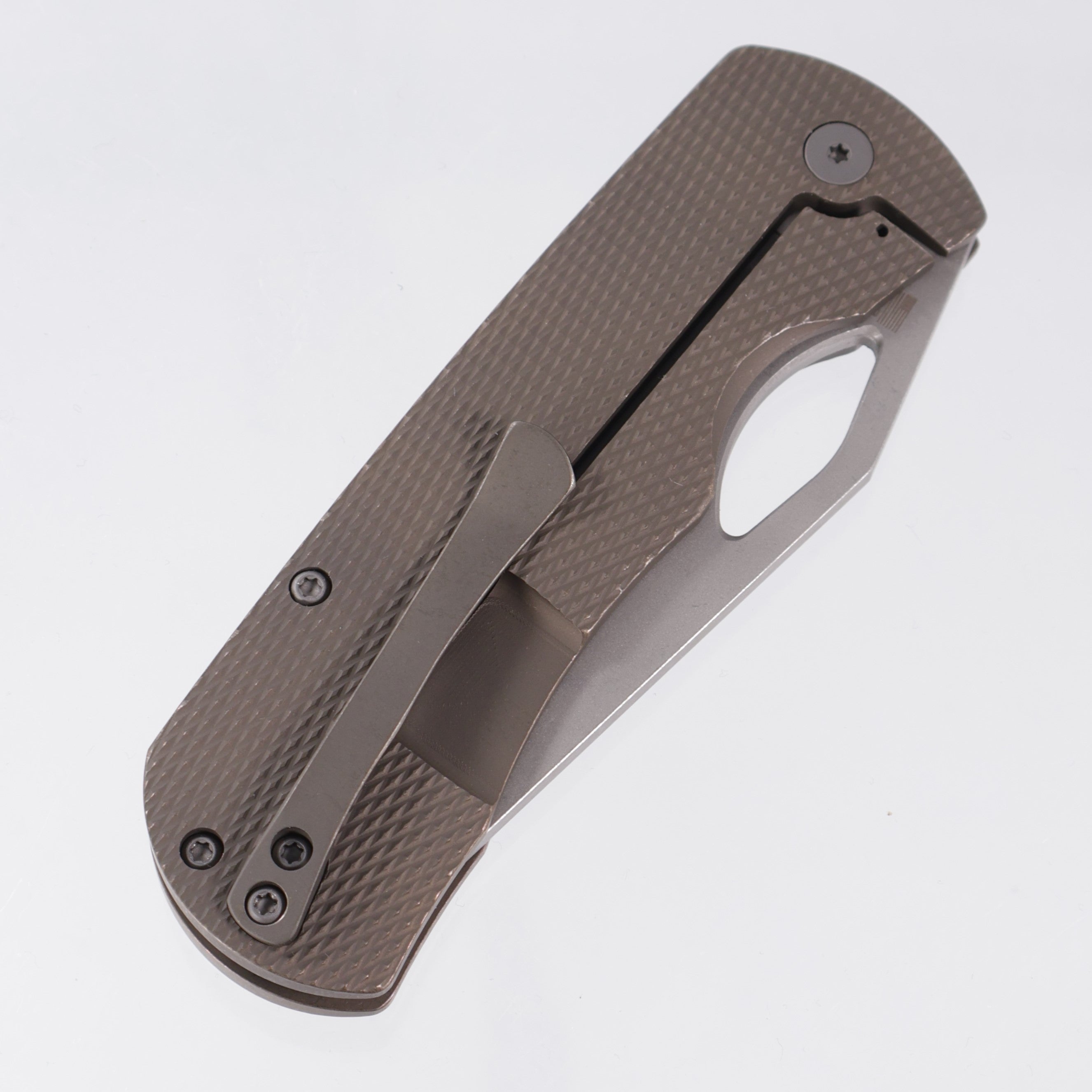 McNees Dixon - Bronze Diamond Milled Titanium - Atomic Stonewash Magnacut