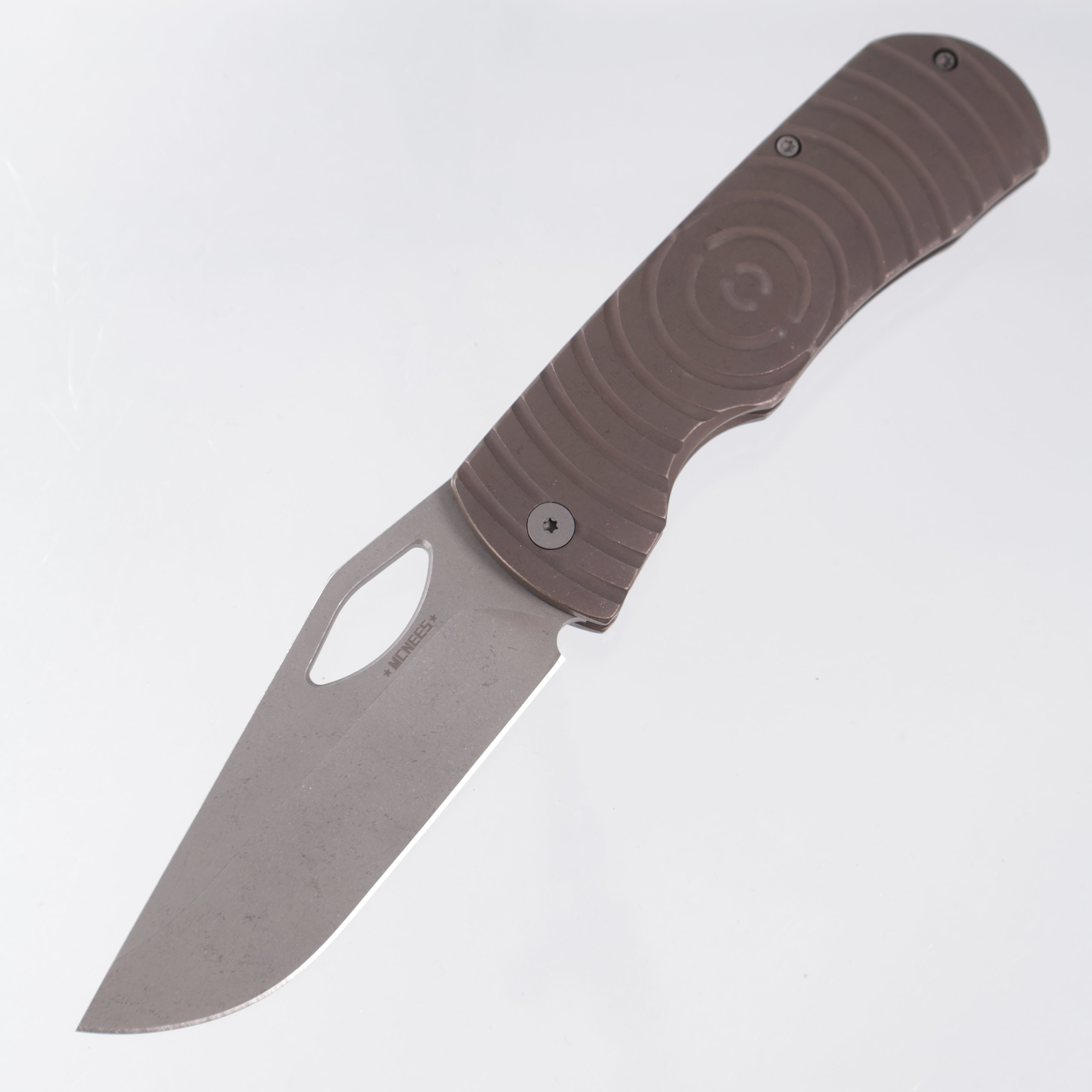 McNees Dixon - Bronze Shockwave Milled Titanium - Atomic Stonewash Magnacut