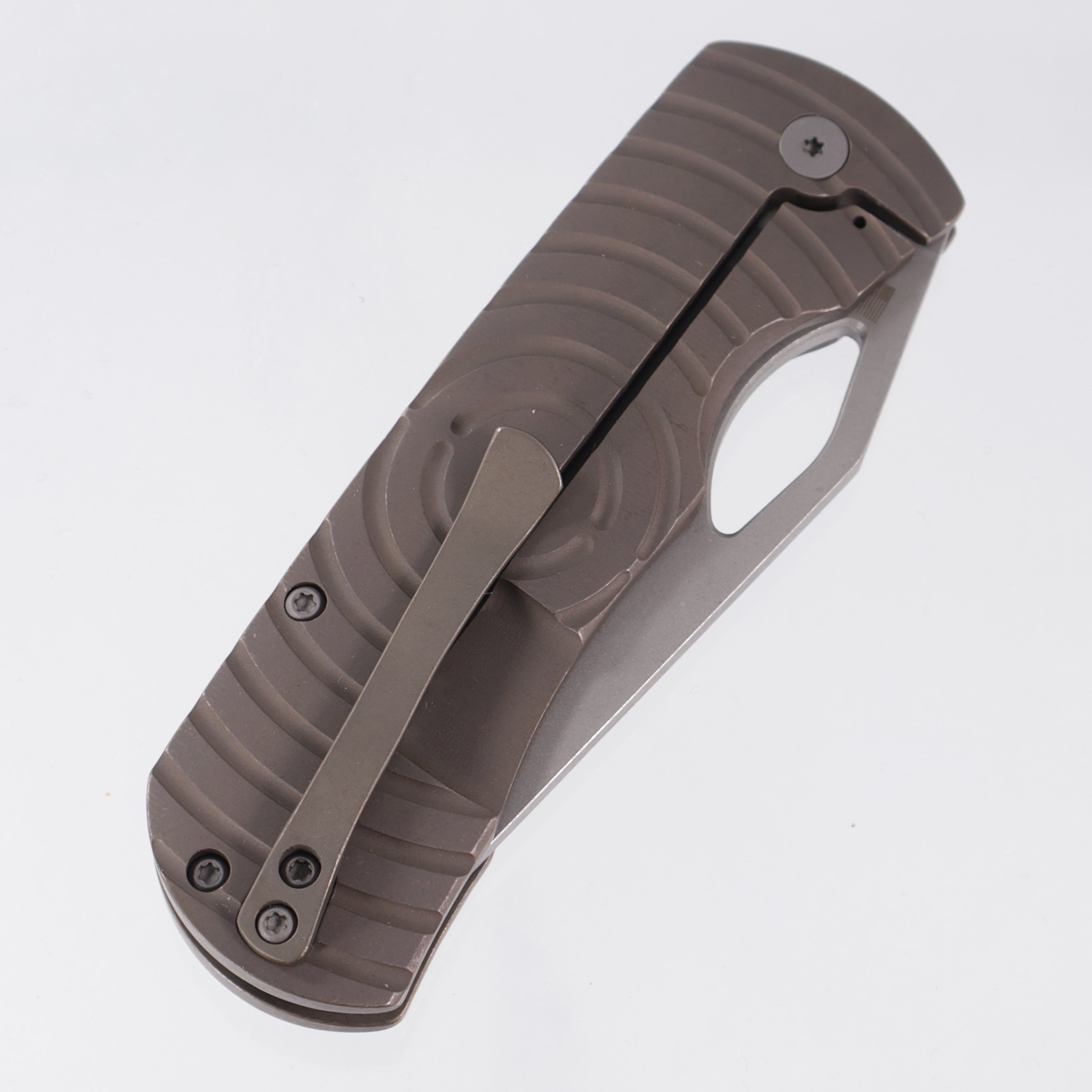 McNees Dixon - Bronze Shockwave Milled Titanium - Atomic Stonewash Magnacut