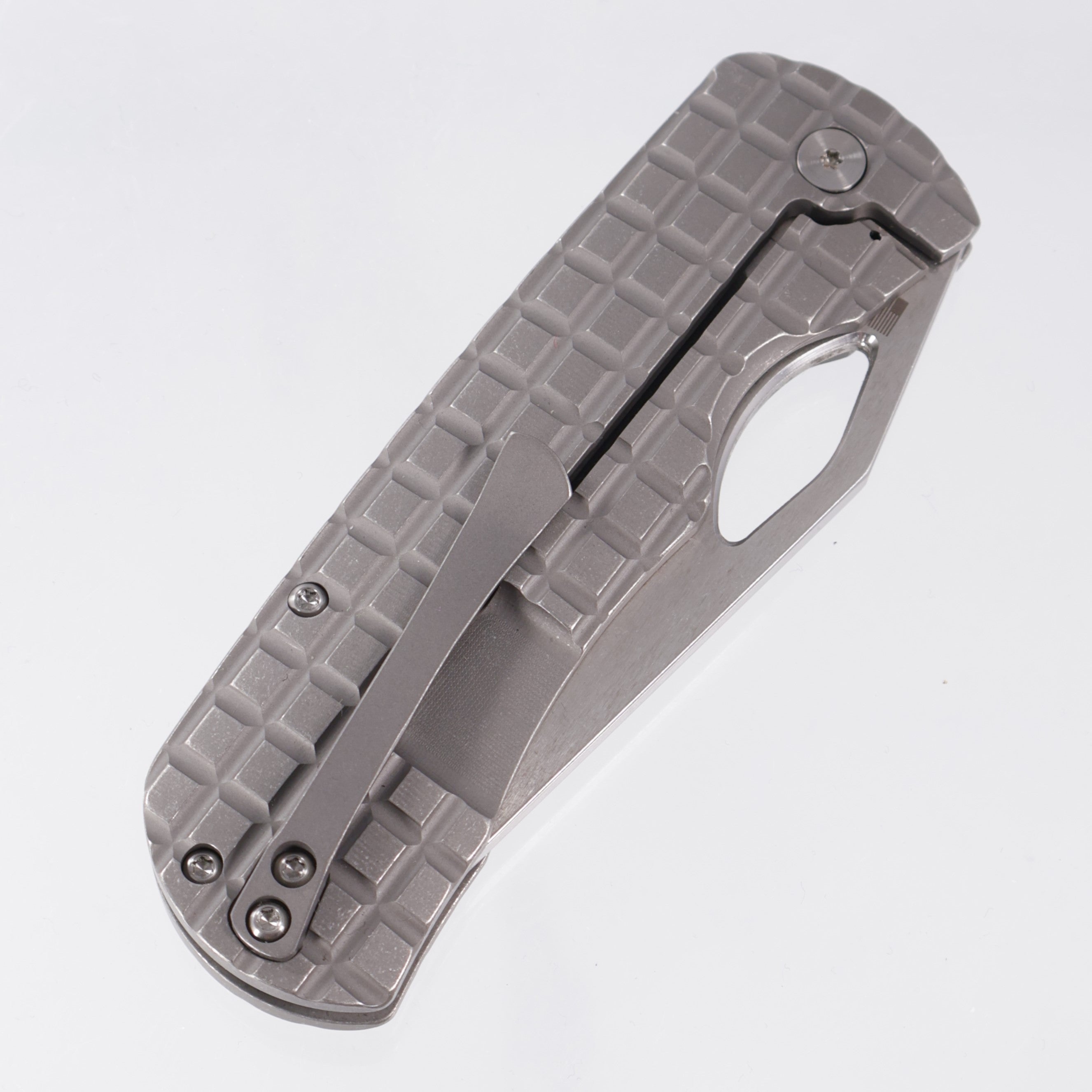 McNees Dixon - Stonewash Frag Milled Titanium - Satin Stonewash Magnacut