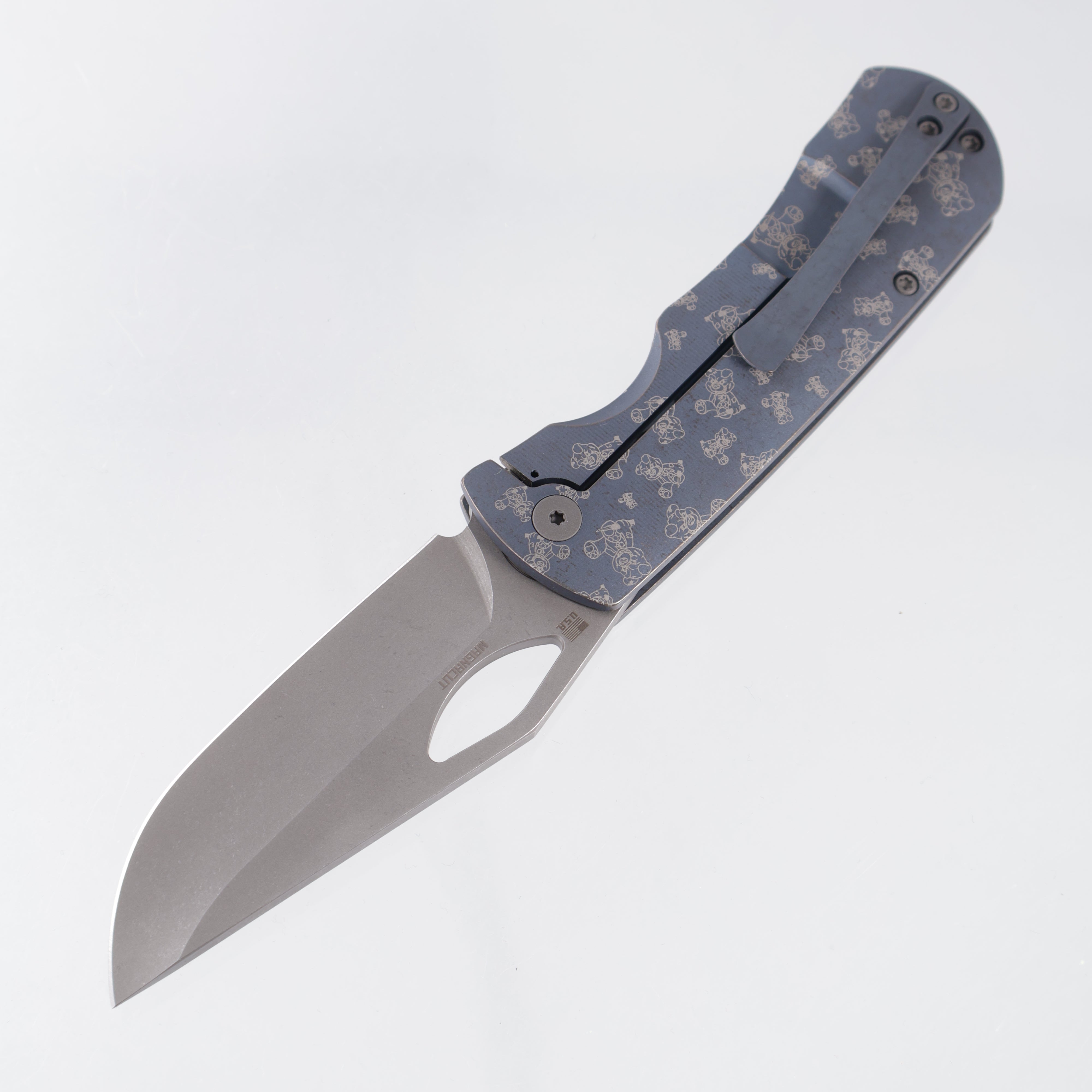 McNees Little Dixon - Blue/Bronze Ano w/ Chaos Snugglez Lasering - Atomic Stonewash Magnacut - BROP Exclusive