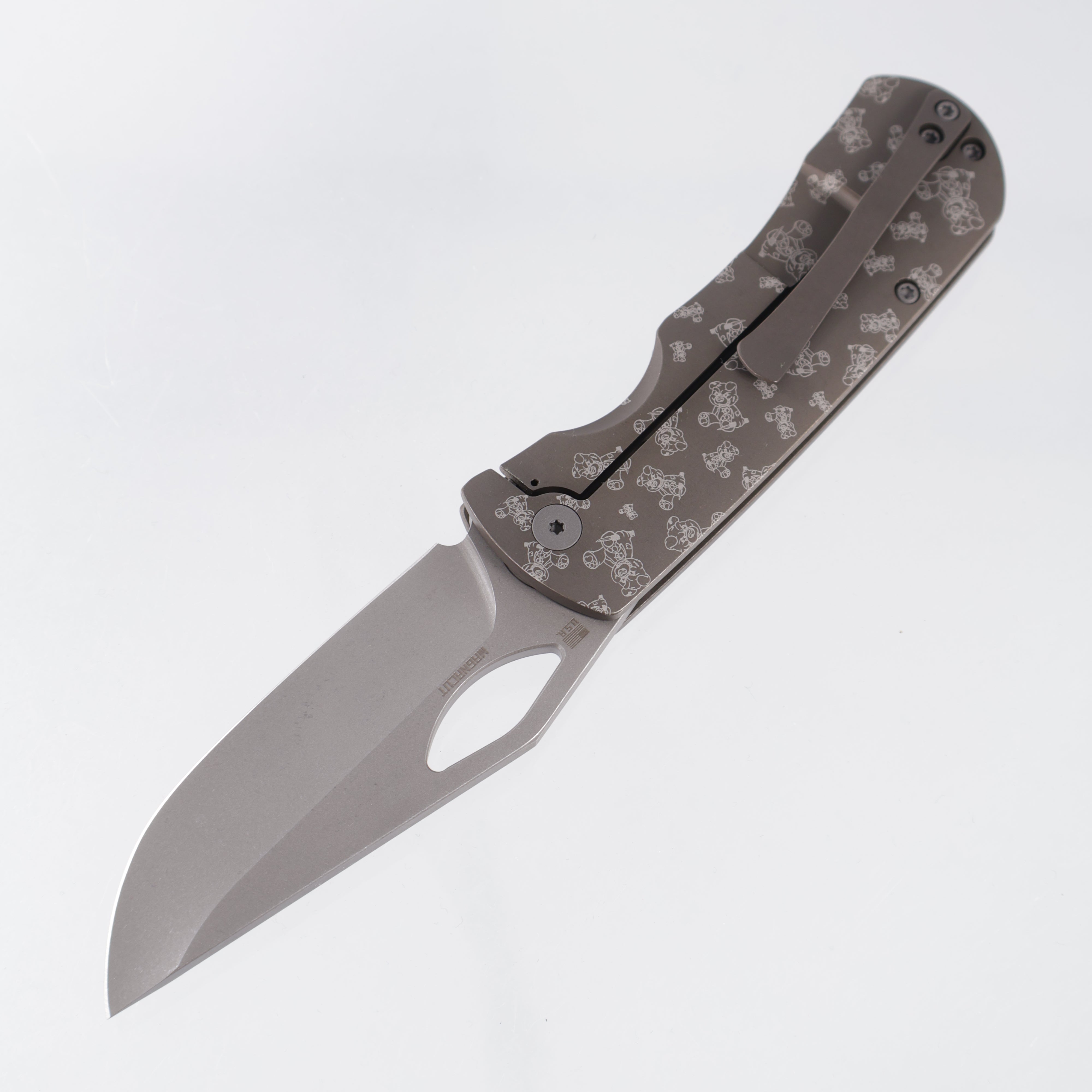 McNees Little Dixon - Bronze Ano w/ Chaos Snugglez Lasering - Atomic Stonewash Magnacut - BROP Exclusive