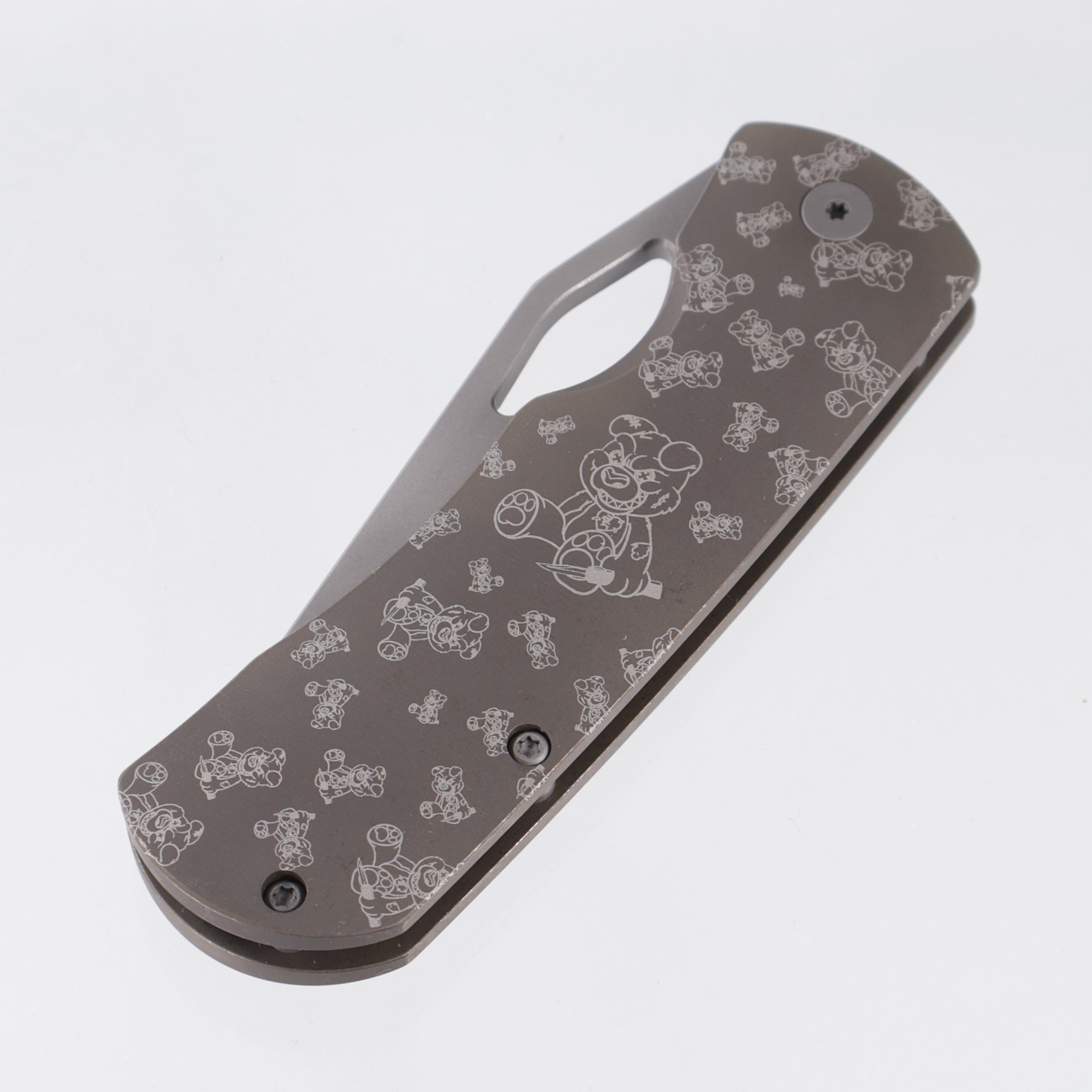 McNees Little Dixon - Bronze Ano w/ Chaos Snugglez Lasering - Atomic Stonewash Magnacut - BROP Exclusive