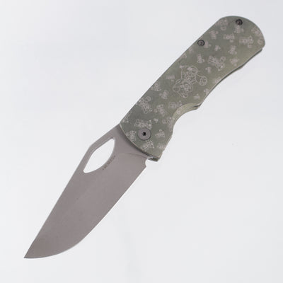McNees Little Dixon - Green/Bronze Ano w/ Chaos Snugglez Lasering - Atomic Stonewash Magnacut - BROP Exclusive
