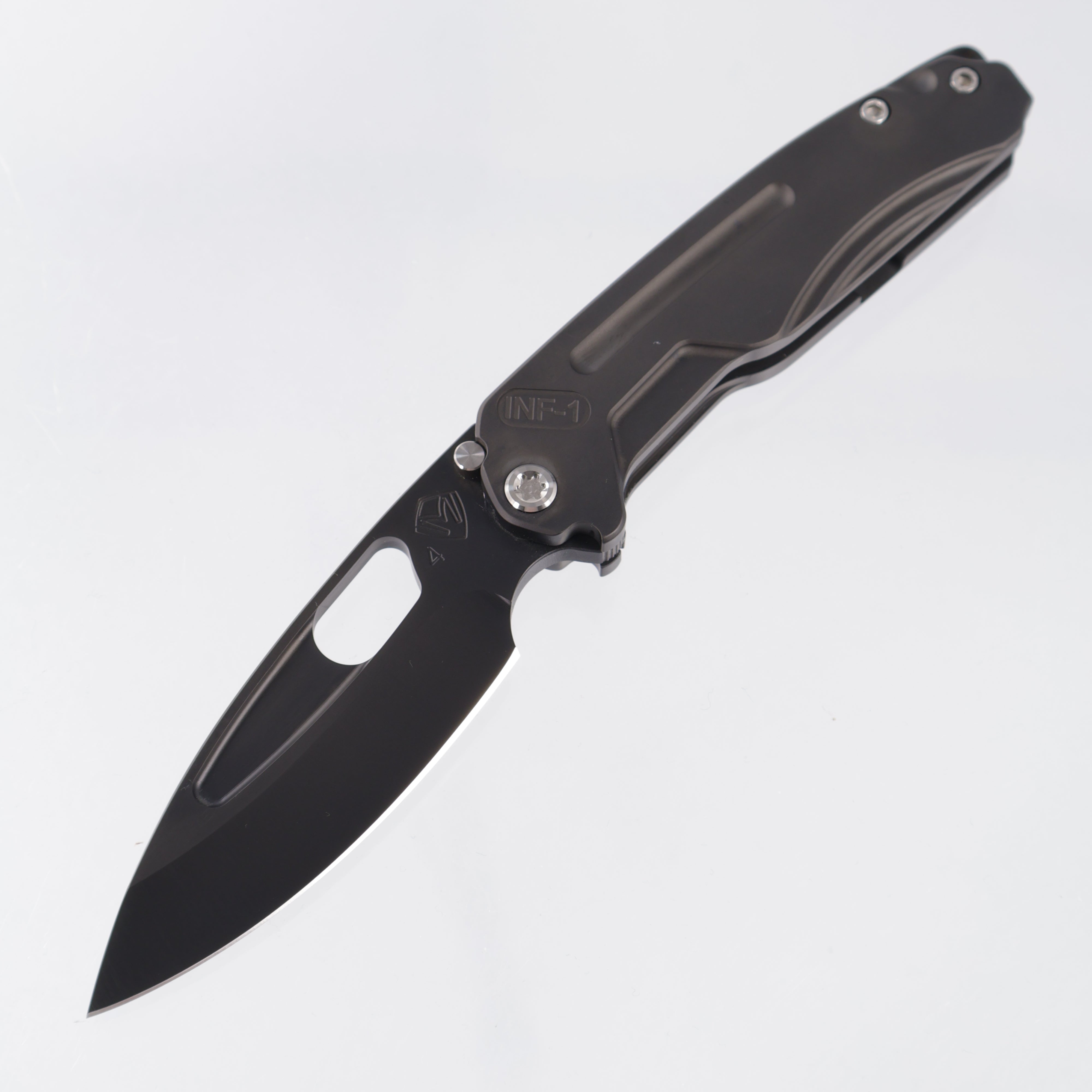 Medford Infraction - Black PVD Titanium Front Scale & Lockside - PVD S35VN - MK0314PQ-30PV-TSCS-BP