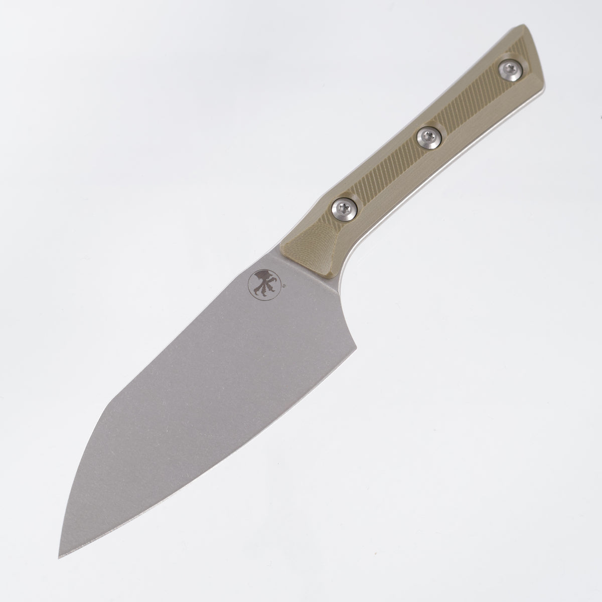 Microtech Santoku 4" - OD Green G10 - Stonewash M390MK - 3300-10OD
