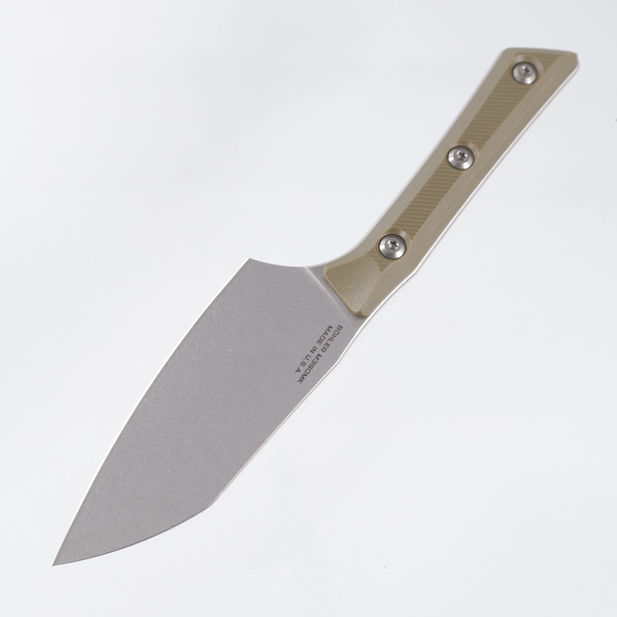 Microtech Santoku 4" - OD Green G10 - Stonewash M390MK - 3300-10OD