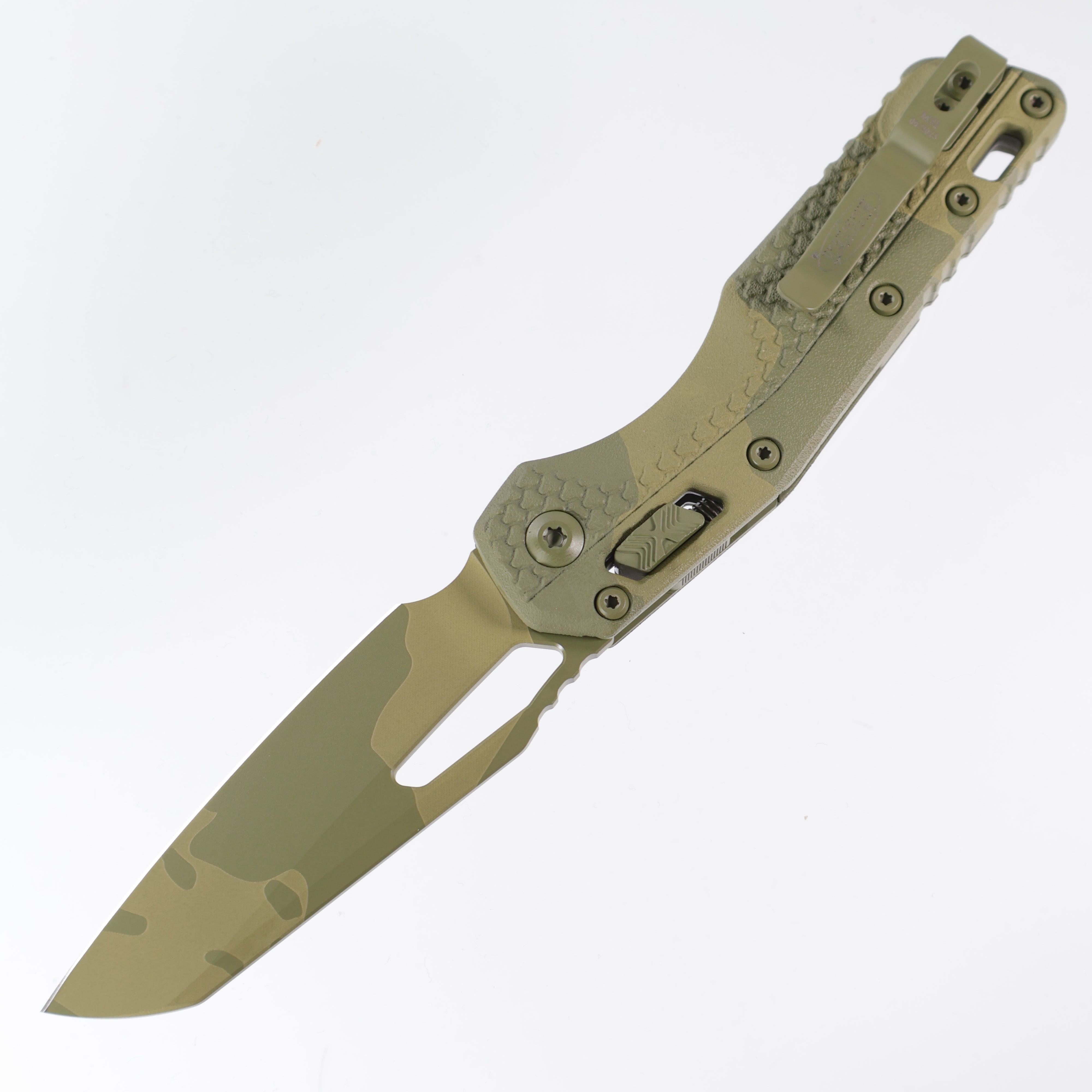 Microtech MSI - Bazooka Camo - Plain Edge 210T-1 PMBOC-X9Z10