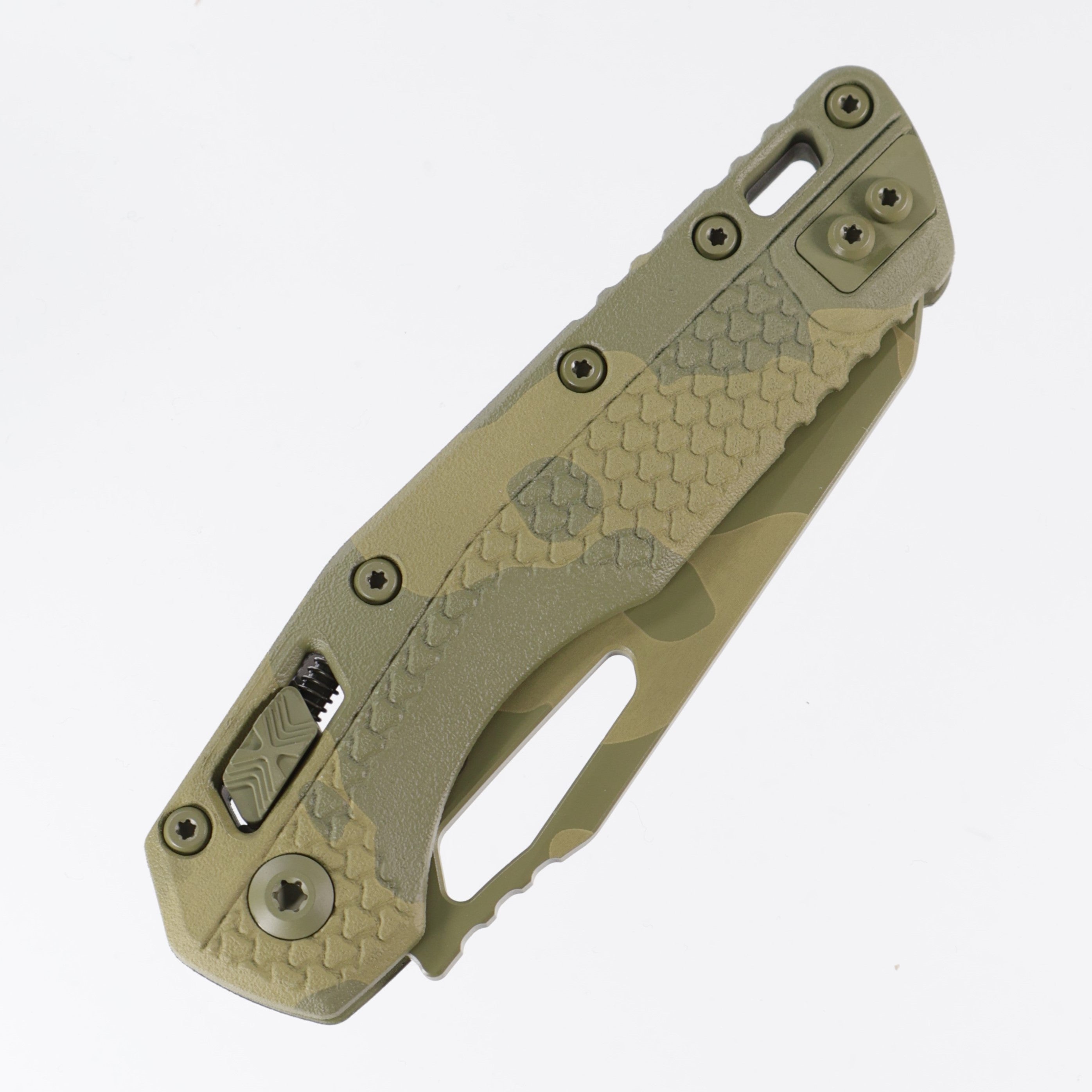 Microtech MSI - Bazooka Camo - Plain Edge 210T-1 PMBOC-X9Z10