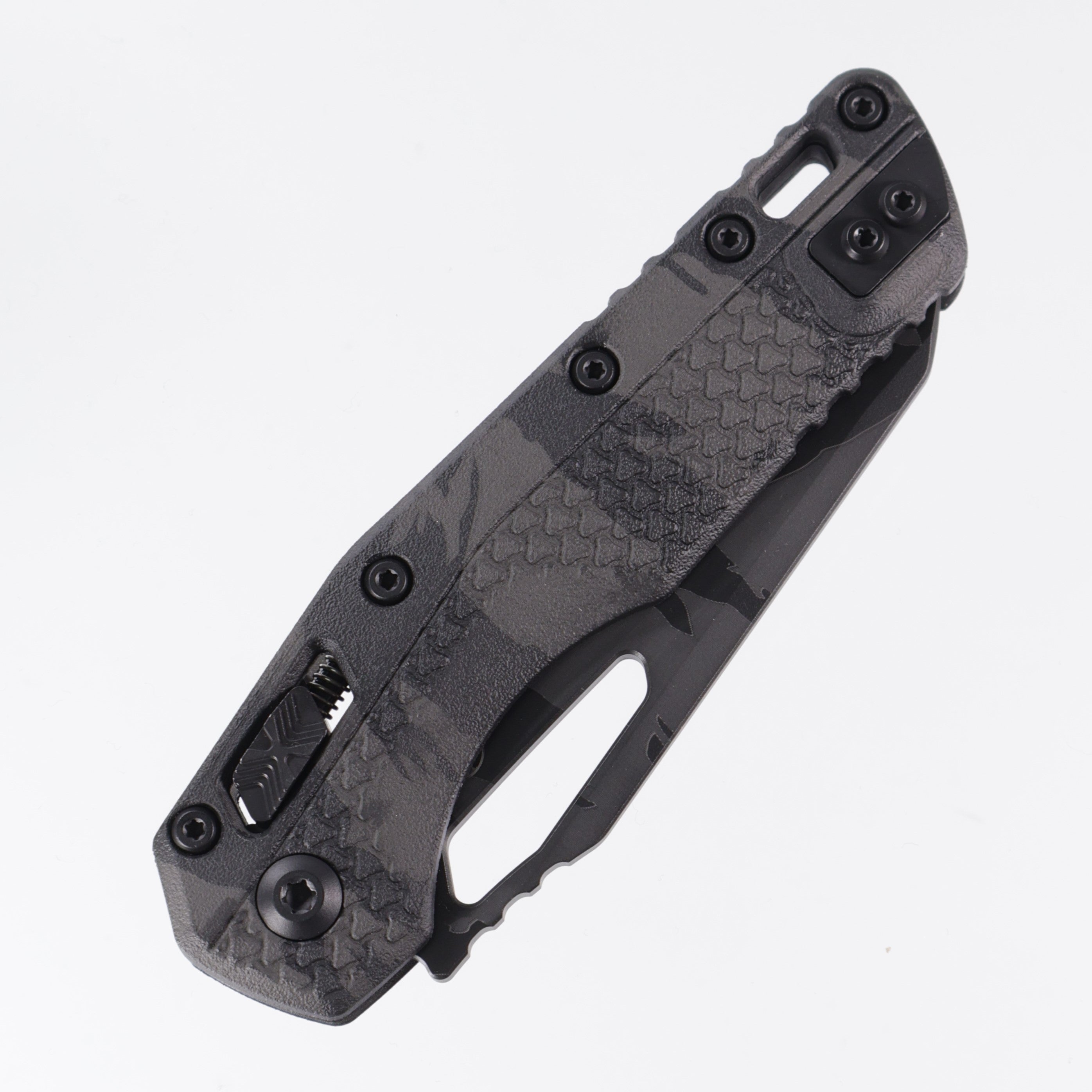 Microtech MSI - Midnight Tiger Camo - Plain Edge 210T-1 PMMTC-X8Z4