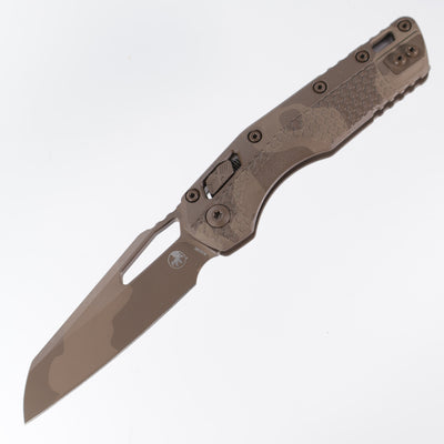 Microtech MSI - Chocolate Camo - Plain Edge - 210T-1 PMCHC-X11Z12