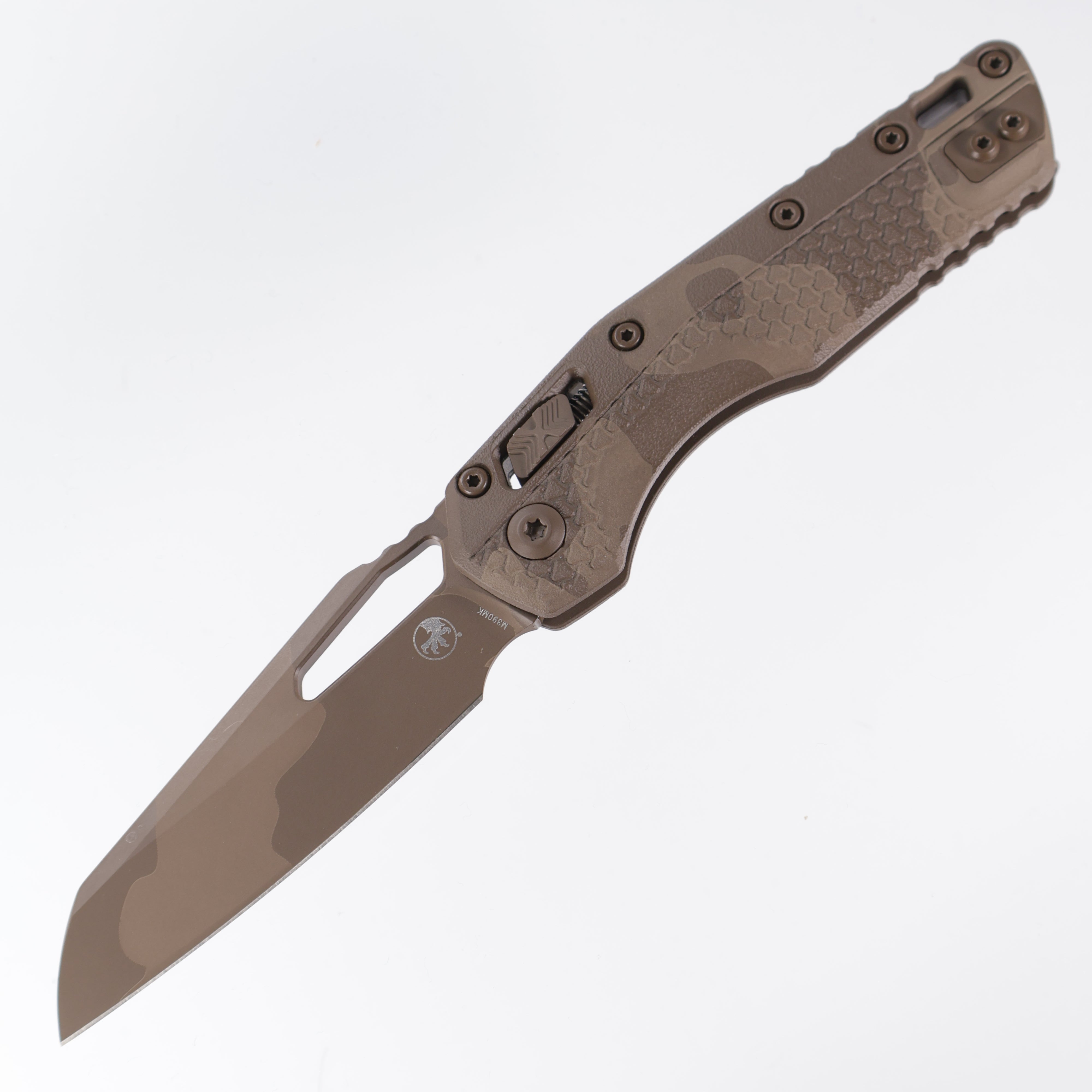 Microtech MSI - Chocolate Camo - Plain Edge - 210T-1 PMCHC-X11Z12