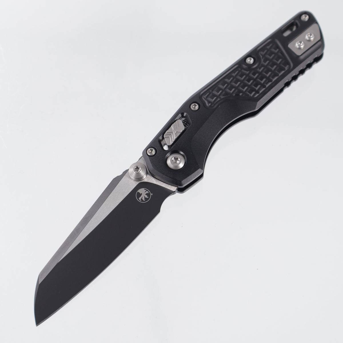 Microtech MSI Mini - Black Frag Aluminum - Black Standard M390MK - 210M-1 FR