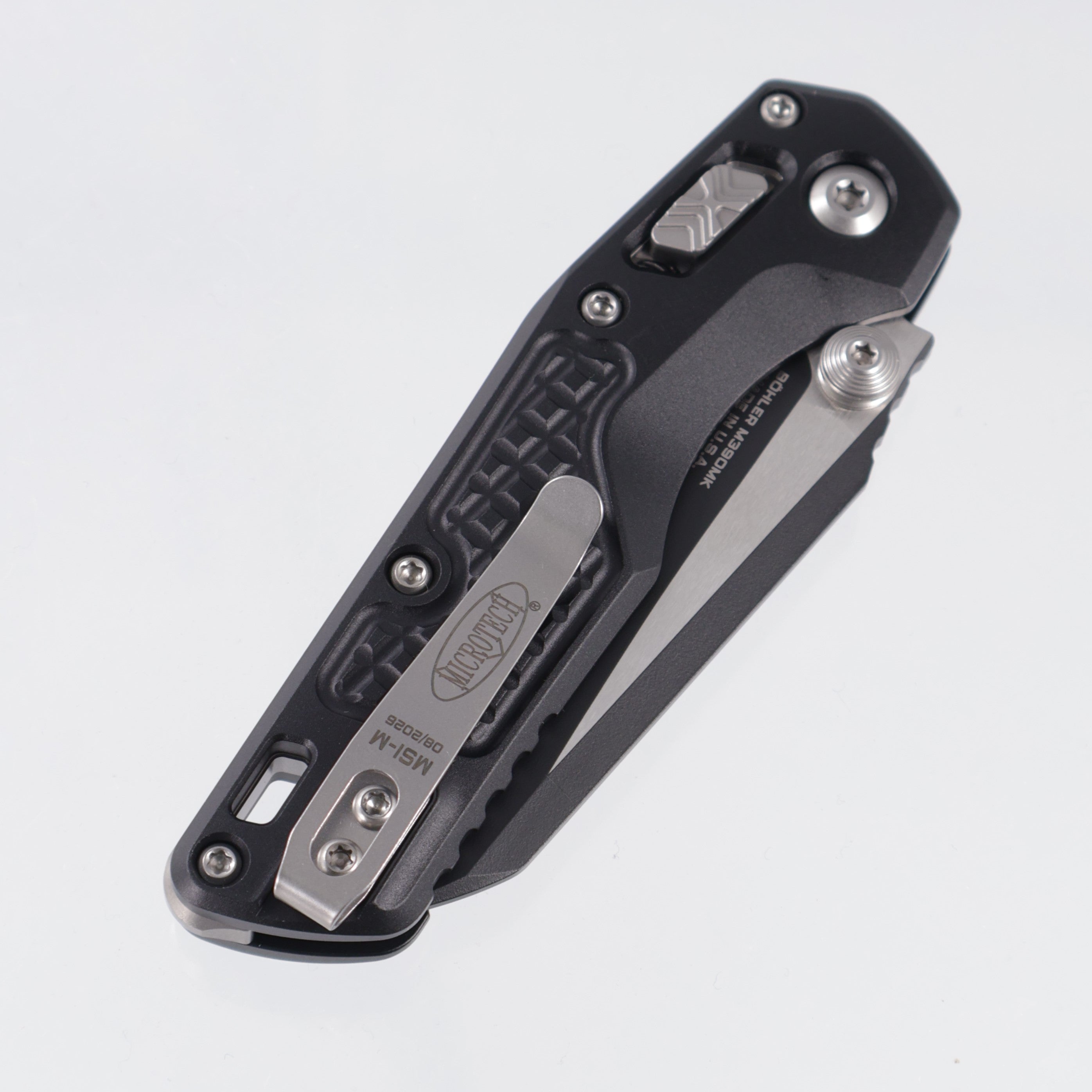 Microtech MSI Mini - Black Frag Aluminum - Black Standard M390MK - 210M-1 FR