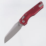 Microtech MSI Mini - Merlot Fluted Aluminum - Apocalyptic M390MK - 210M-10 APFLMR