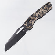 Microtech MSI - Claw Burst Camo Polymer - Full Black Standard M390MK - 210T-1 PMCWC-4