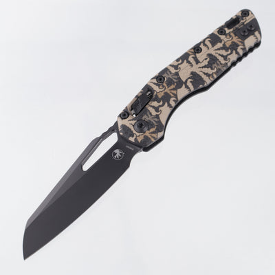 Microtech MSI - Claw Burst Camo Polymer - Full Black Standard M390MK - 210T-1 PMCWC-4