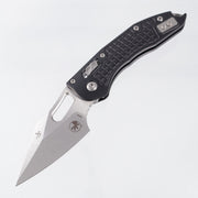 Microtech Stitch Ram-Lok - Black Frag Aluminum - Stonewash M390MK - 169RL-10 FR
