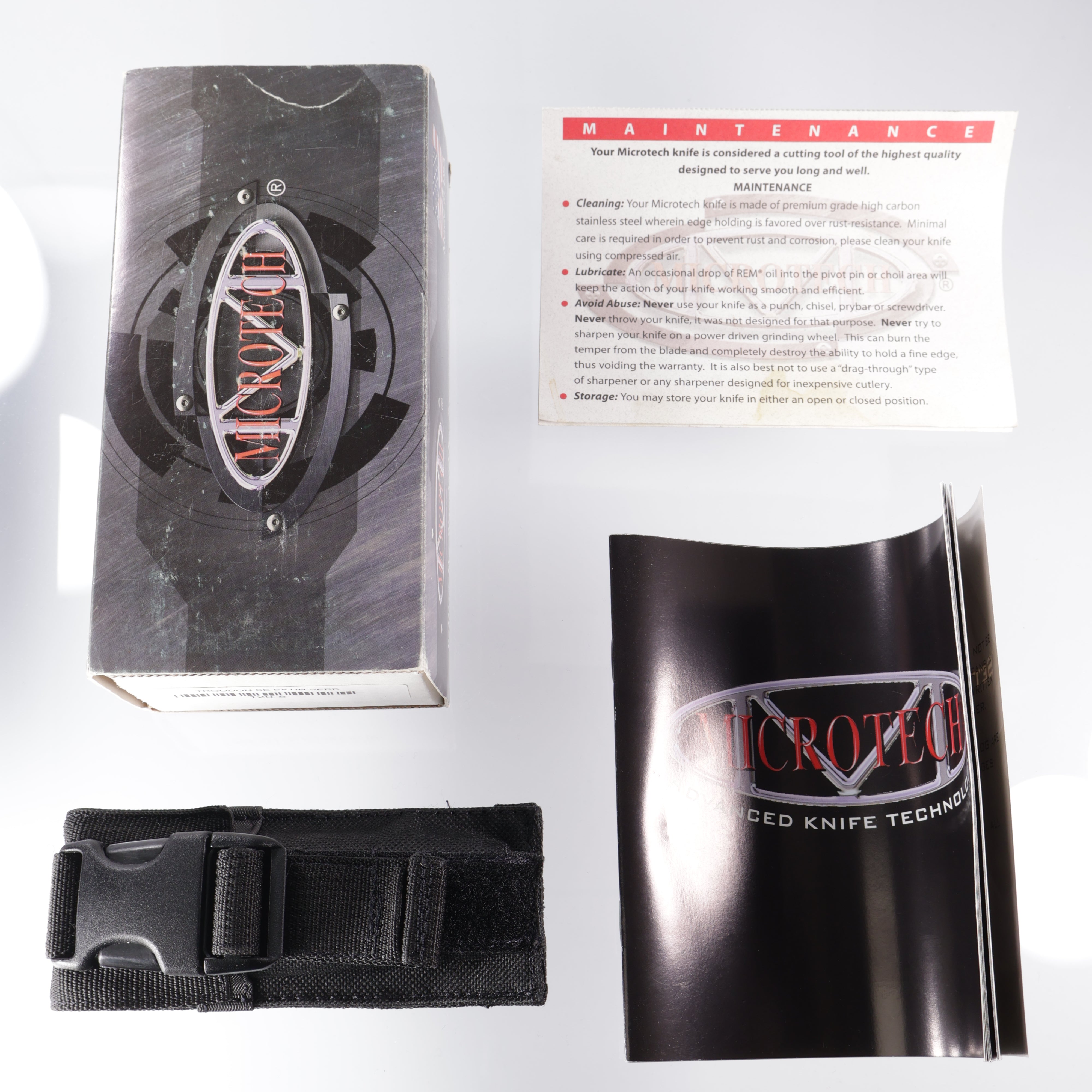 Microtech Vintage Troodon - Satin Partial Serrated - 04/2007 build - Pre-Owned