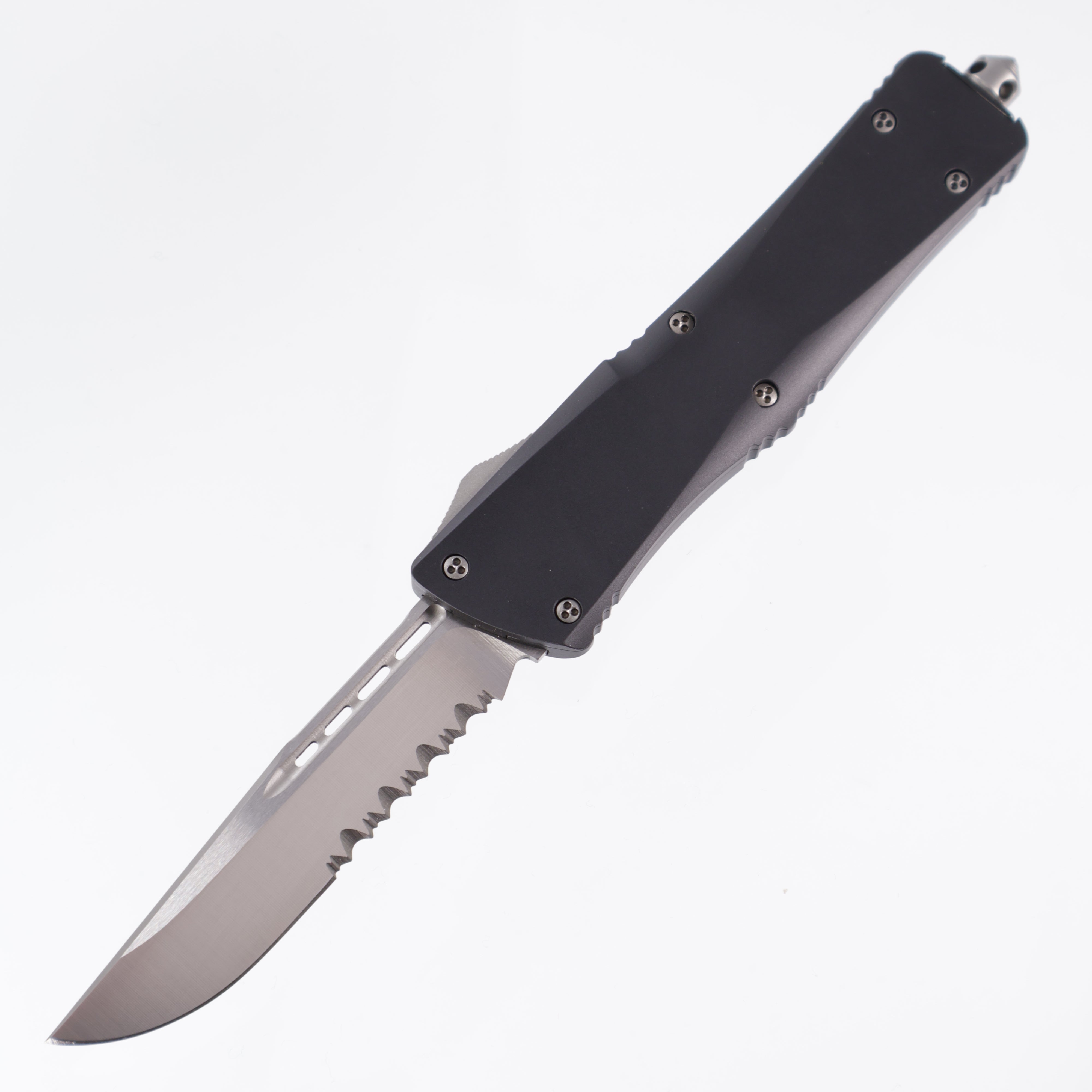 Microtech Vintage Troodon - Satin Partial Serrated - 04/2007 build - P ...