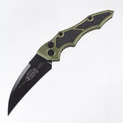 Microtech Semi-Vintage Kestrel Green - Black 154CM - 04/2011 build 131-1 GR - Pre-Owned