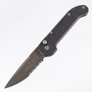 Microtech Vintage UMS w/ Safety - Black Partial Serrated S30V - 11/2003 build