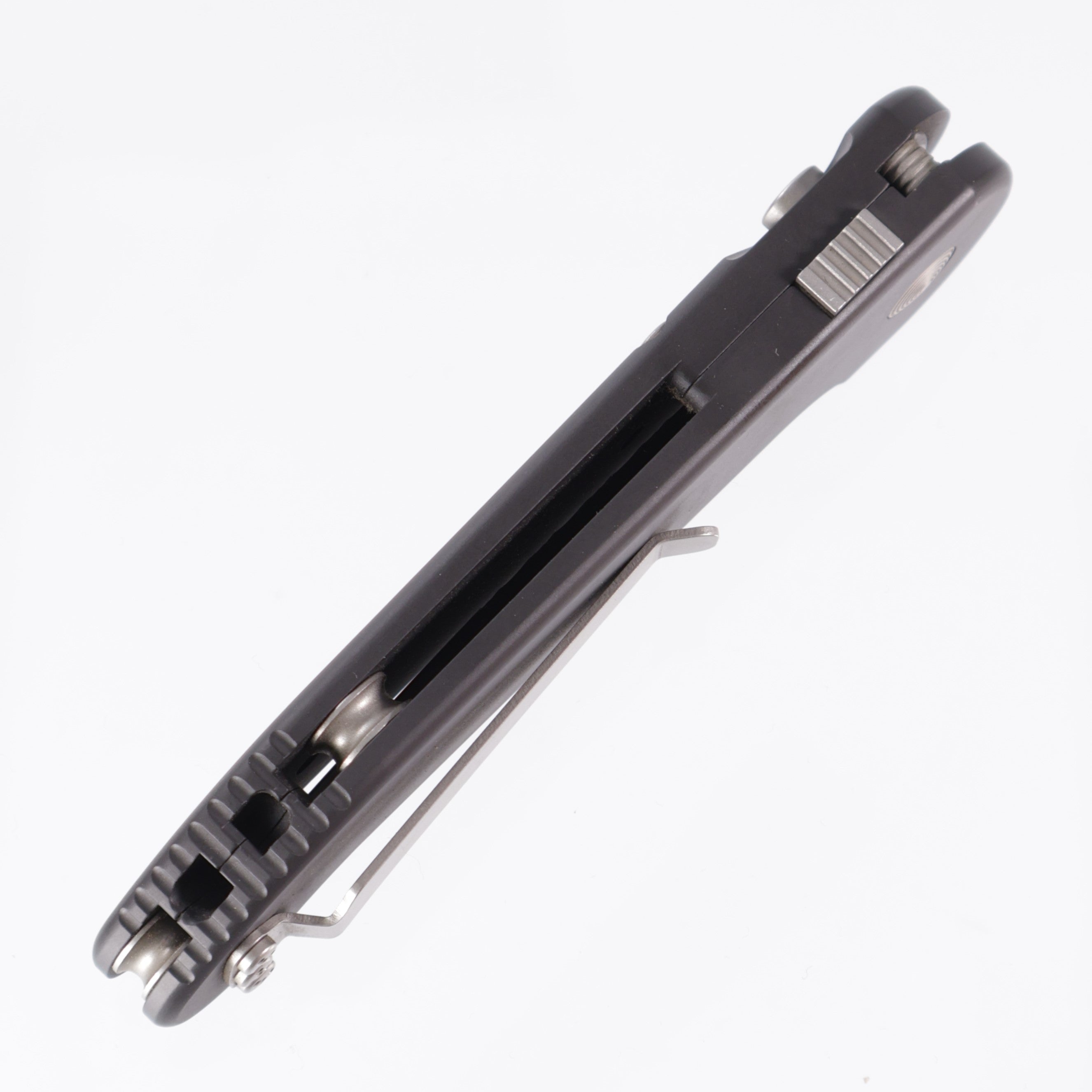 Microtech Vintage UMS w/ Safety - Black Partial Serrated S30V - 11/2003 build