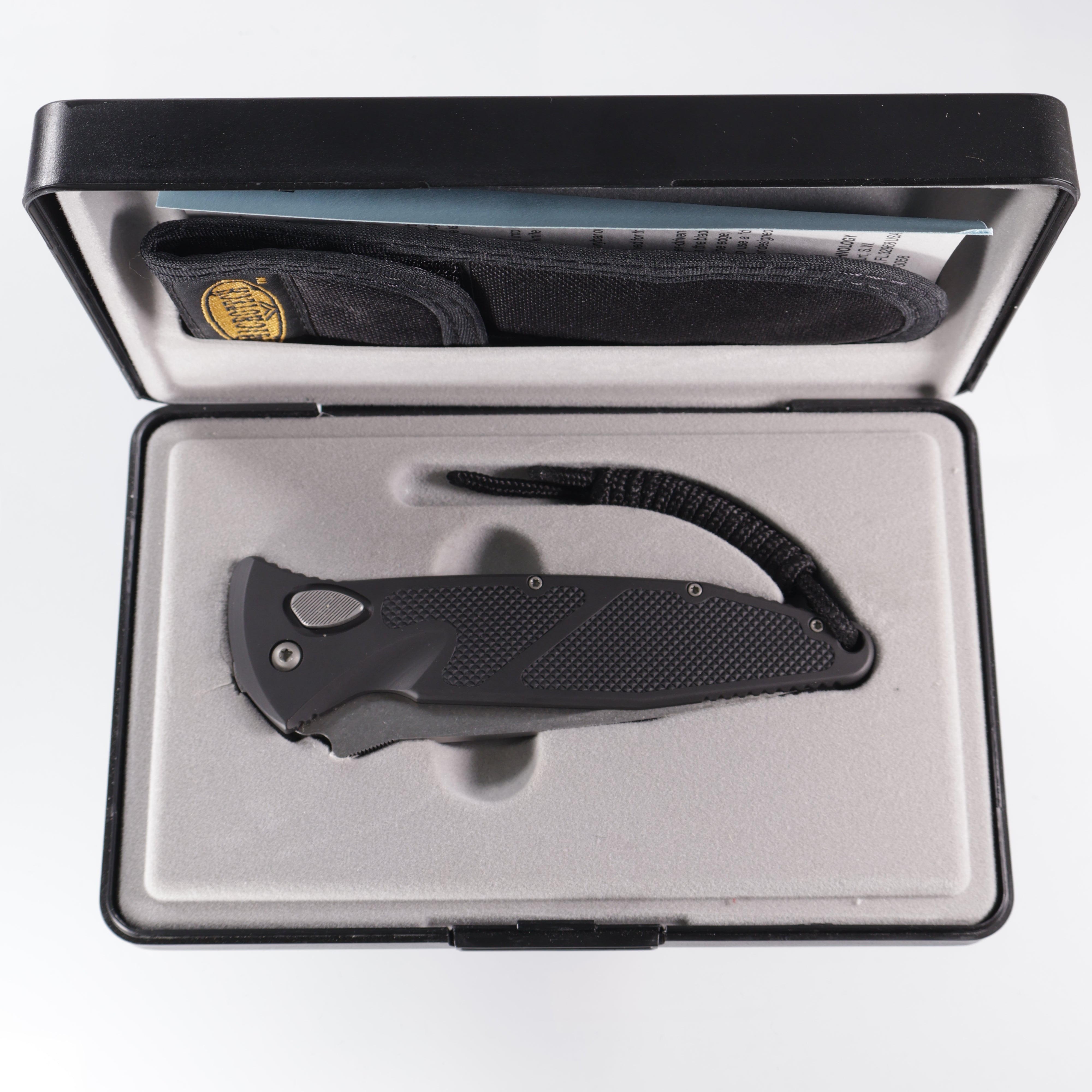 Microtech Vintage Socom Elite Auto - Stonewash 154CM Tanto - 03/2003 build - Pre-Owned