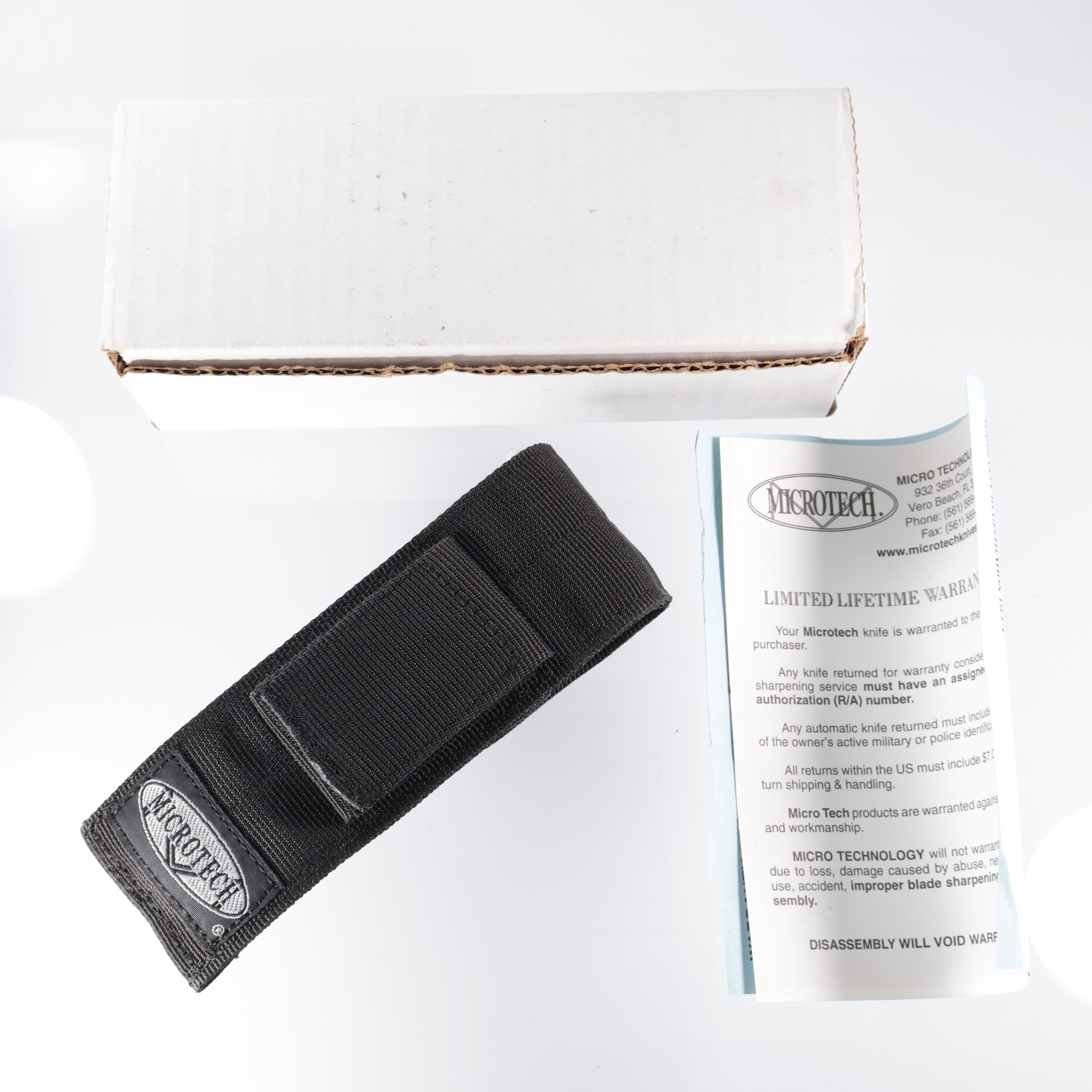 Microtech Vintage Socom Elite Auto - Stonewash 154CM Drop Point - 01/2001 build - Pre-Owned