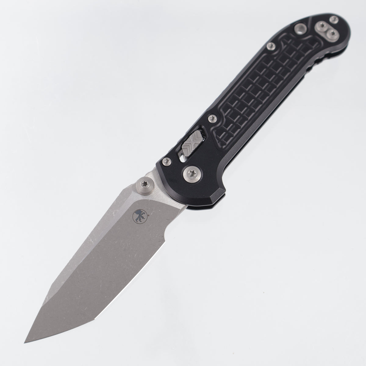 Microtech LUDT Ram-Lok Tanto - Black Frag Aluminum - Apocalyptic M390MK - 1136RL-10 APFR