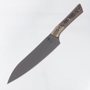 Microtech Utility Knife - Livewire Copper Carbon Fiber w/ Bronze Titanium Bolsters - DLC M390MK - 3400B-1 DLCCFS