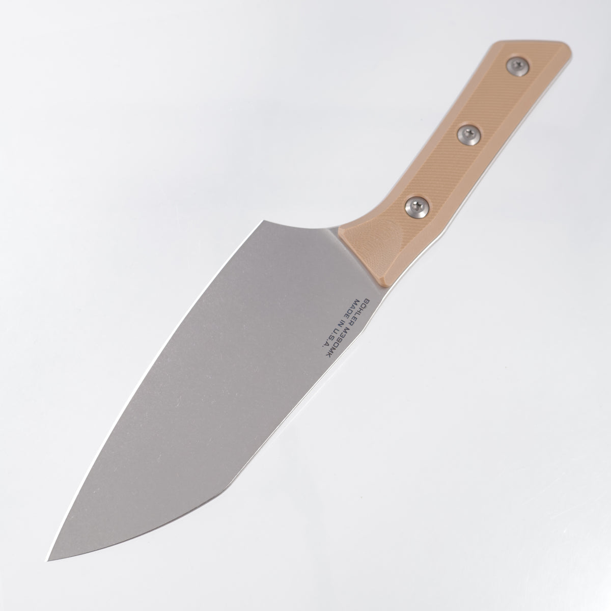 Microtech Santoku 6" - Coyote Tan G10 - Stonewash M390MK - 3200-10CE