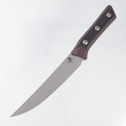 Microtech Boning Knife - Black Cherry G10 - Stonewash M390MK - 3100-10BC