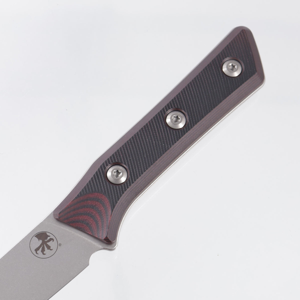 Microtech Boning Knife - Black Cherry G10 - Stonewash M390MK - 3100-10BC
