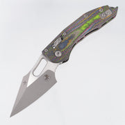 Microtech Marfione Select Stitch Ram-Lok - Fluted 80s Camo Carbon w/ Apocalyptic Accents - Apocalyptic M390MK - 169RL-10APFLMSBROP - BROP Exclusive