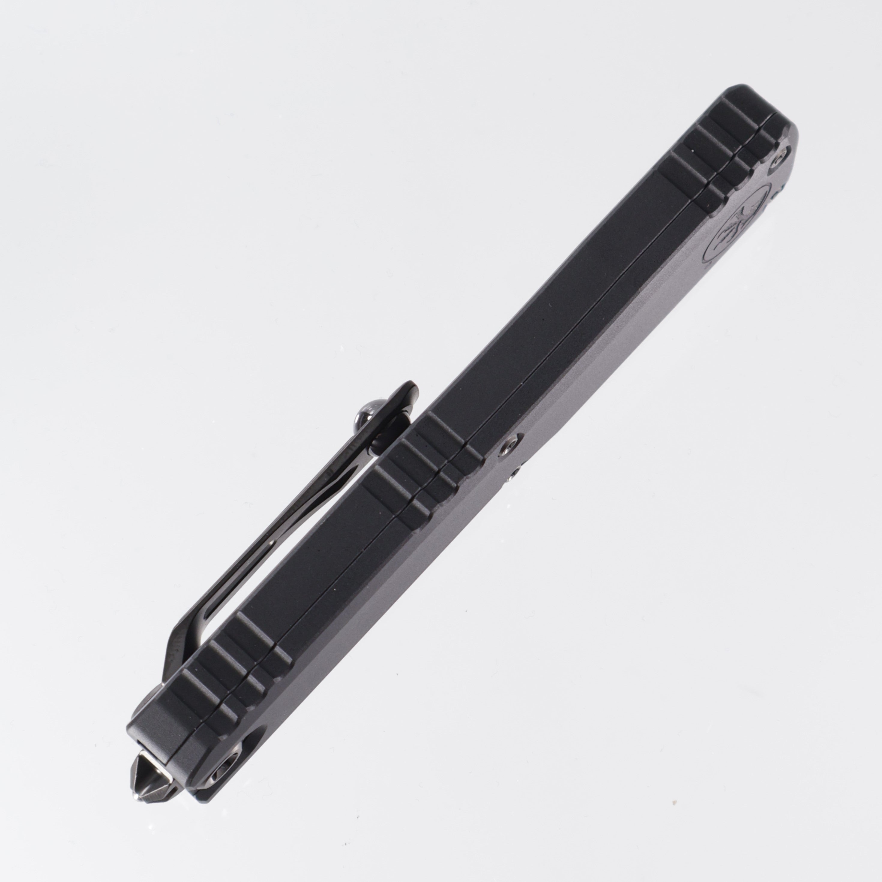 Microtech Ultratech ZBP Shadow Signature Series - DLC M390MK Single Edge - 1121-1 DLCTSH