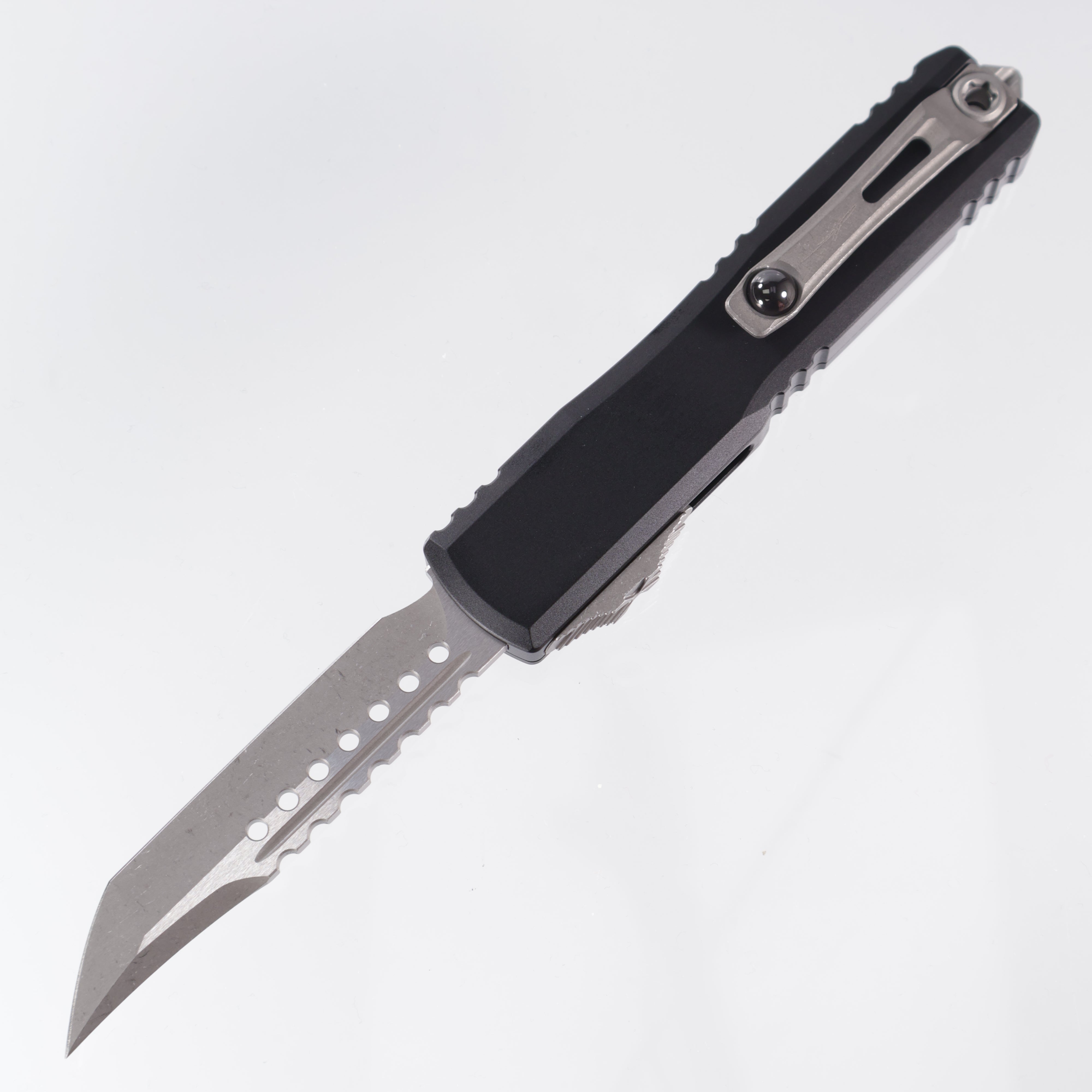 Microtech Ultratech ZBP Signature Series - Hellhound M390MK Apocalyptic Standard - 1119-10 APS