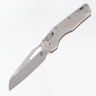 Microtech MSI - Natural Clear Smooth Aluminum - Apocalyptic M390MK - 210-10 APNC